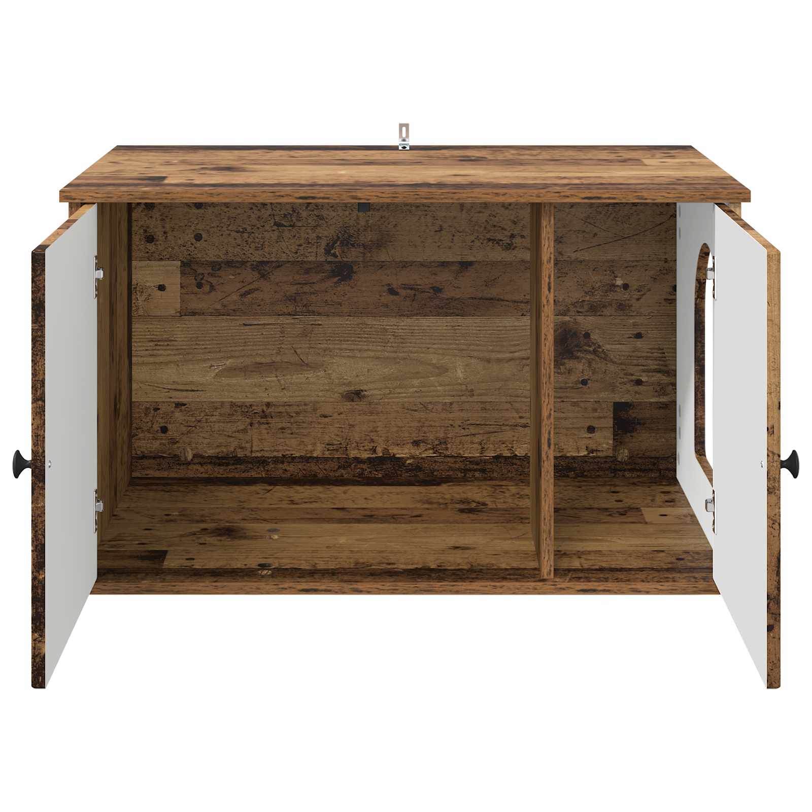 Mačja Kuća Staro drvo 85 x 55 x 50 cm Konstruirano drvo