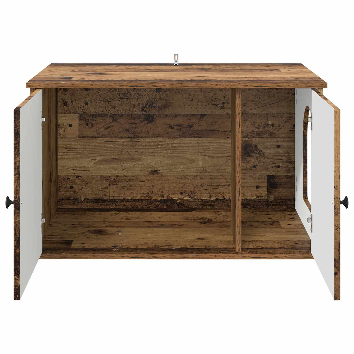 Mačja Kuća Staro drvo 85 x 55 x 50 cm Konstruirano drvo