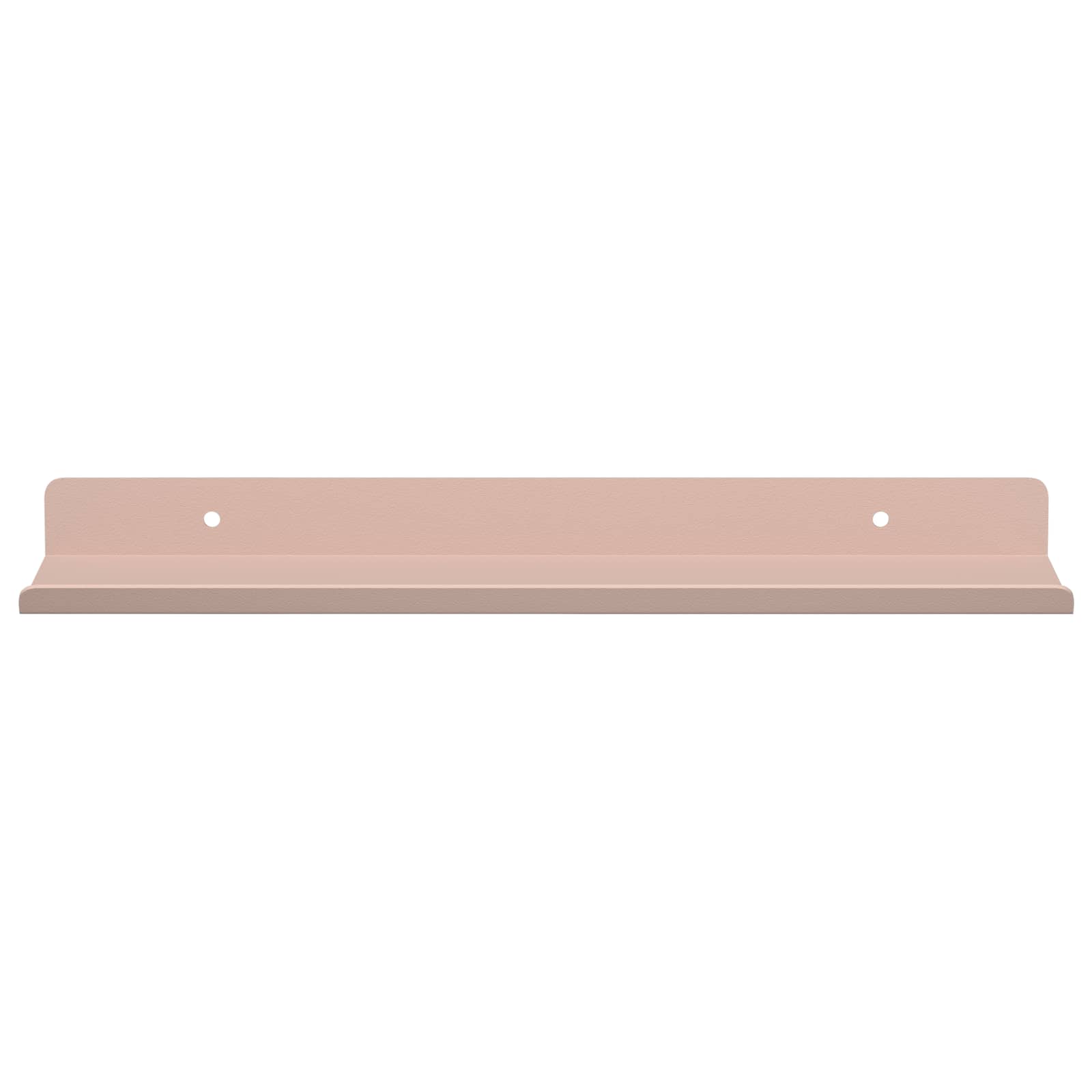 Lebdeća polica Zidne 4 pcs Ružičasta 30 x 9 x 2,5 cm Čelik