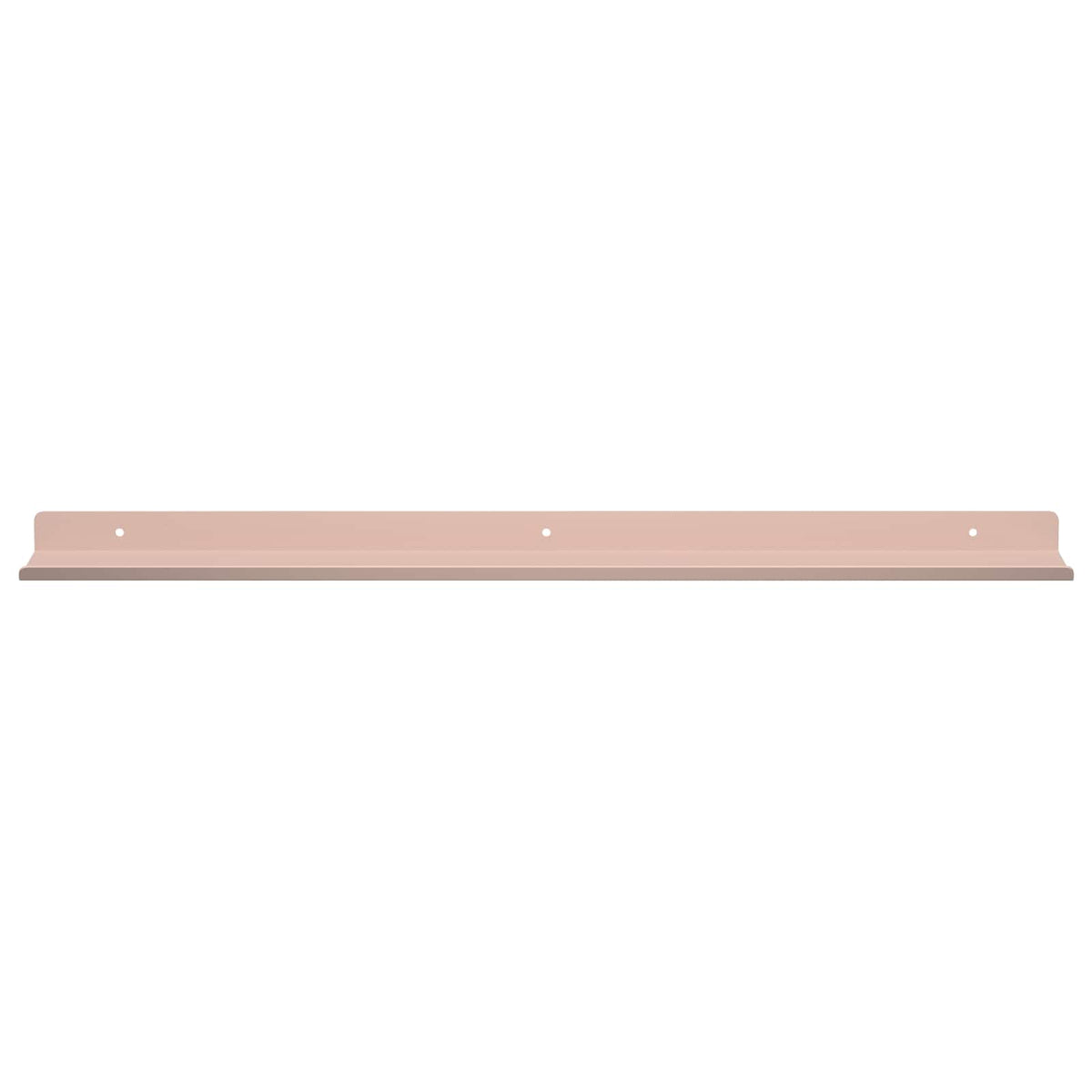Lebdeća polica Zidne 2 pcs Ružičasta 60 x 8,5 x 2,5 cm Čelik