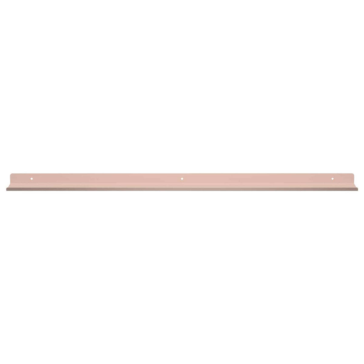Lebdeća polica Zidne 4 pcs Ružičasta 80 x 9 x 2,5 cm Čelik