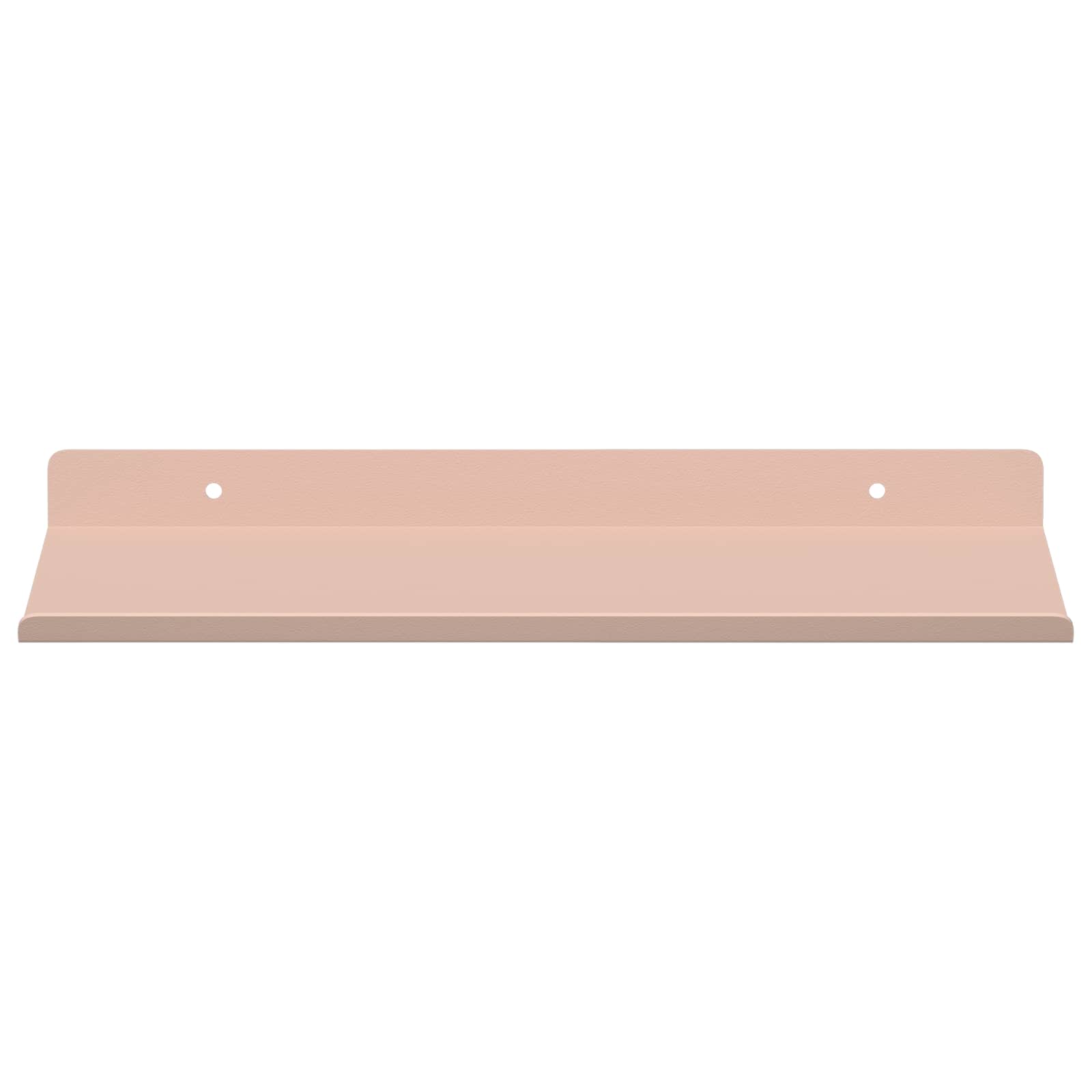 Lebdeća polica Zidne 2 pcs Ružičasta 30 x 18 x 2,5 cm Čelik