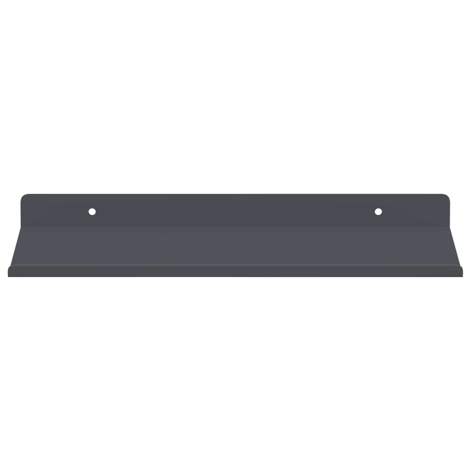 Lebdeća polica Zidne 2 pcs Antracit 30 x 18 x 2,5 cm Čelik