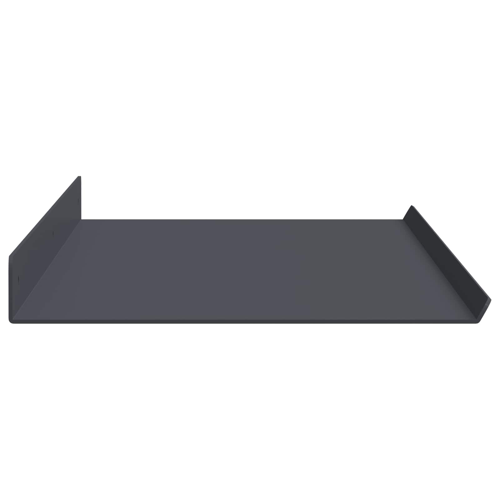 Lebdeća polica Zidne 2 pcs Antracit 80 x 18 x 2,5 cm Čelik