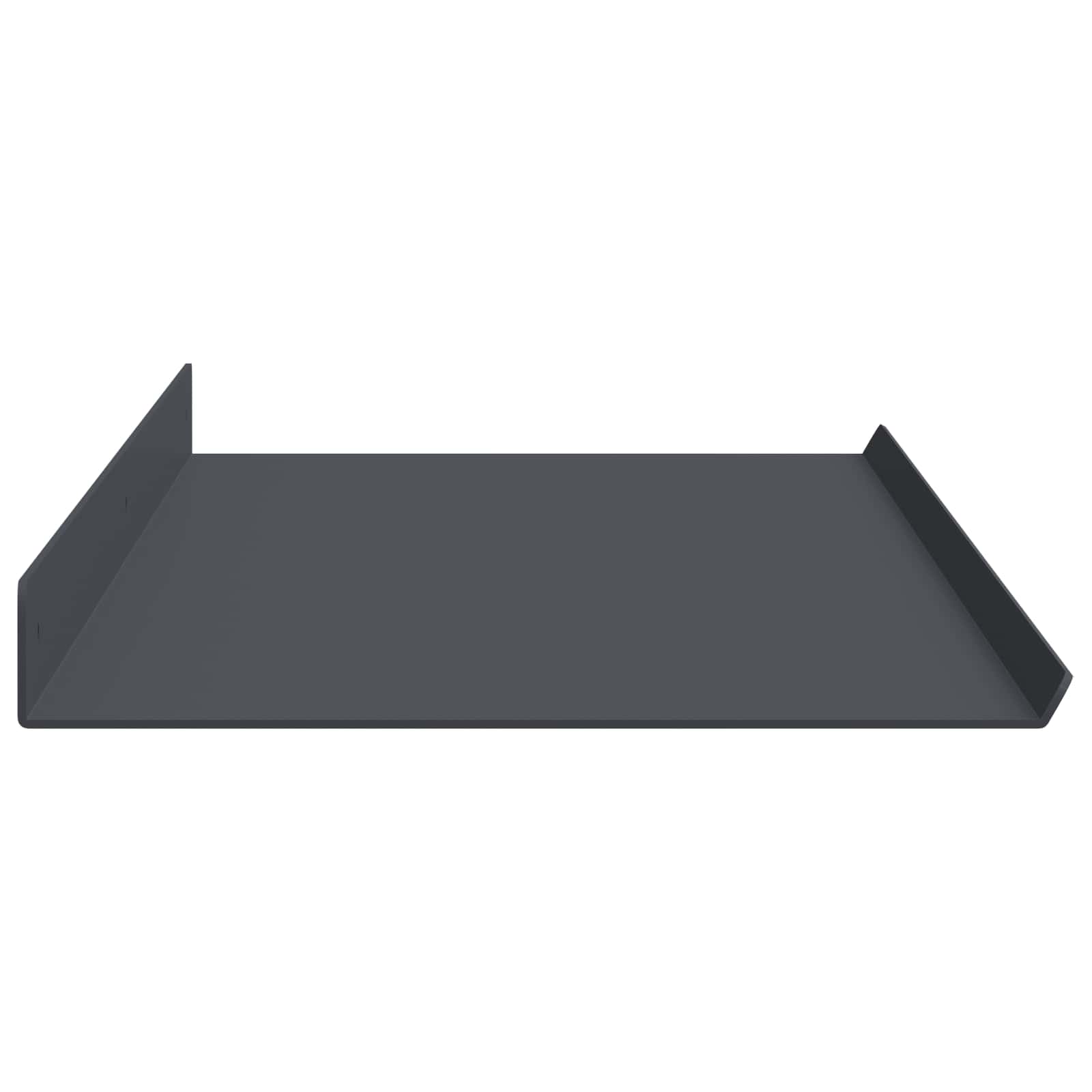 Lebdeća polica Zidne 4 pcs Antracit 100 x 18 x 2,5 cm Čelik