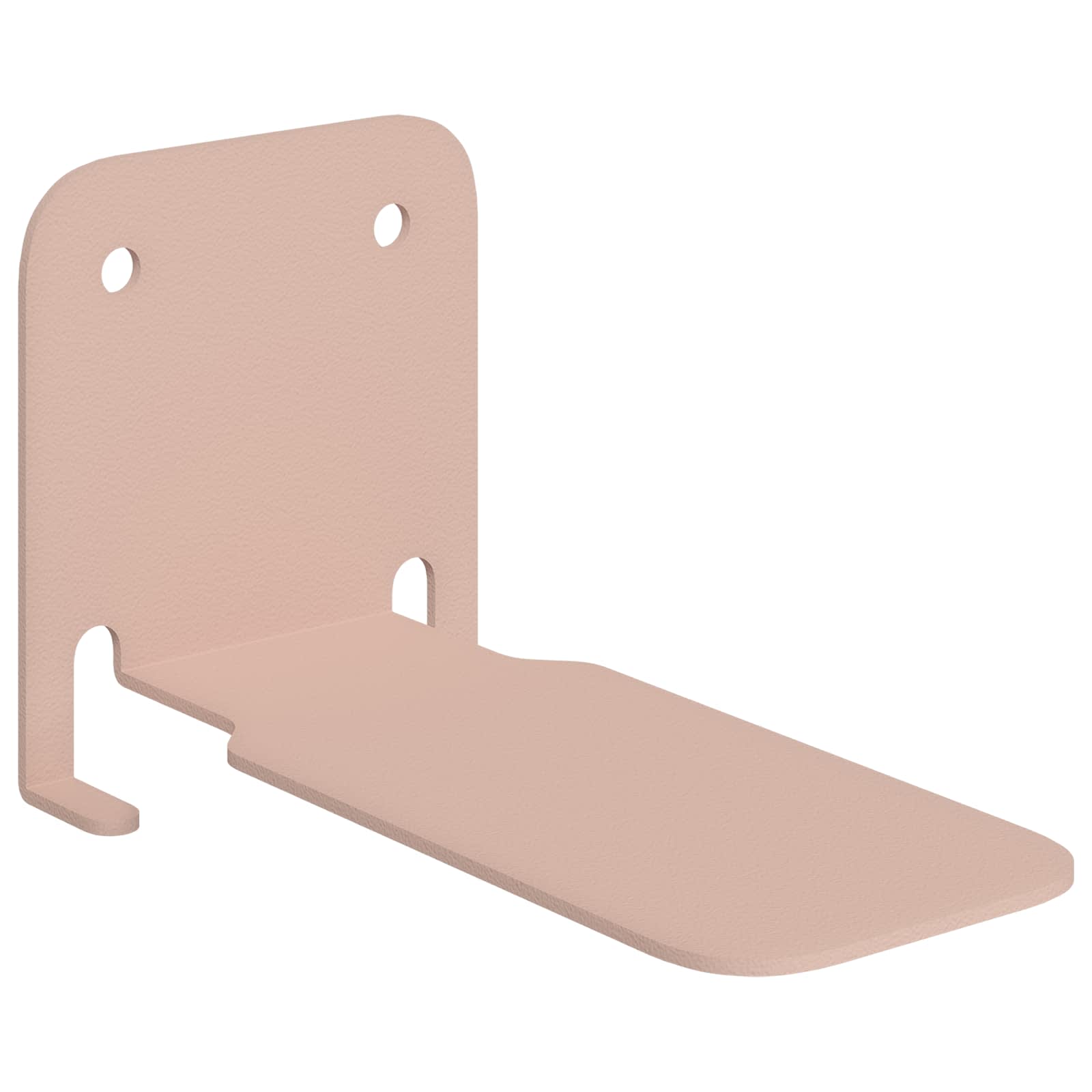Lebdeća polica s policom 8 pcs Ružičasta 6 x 10,8 x 6,6 cm