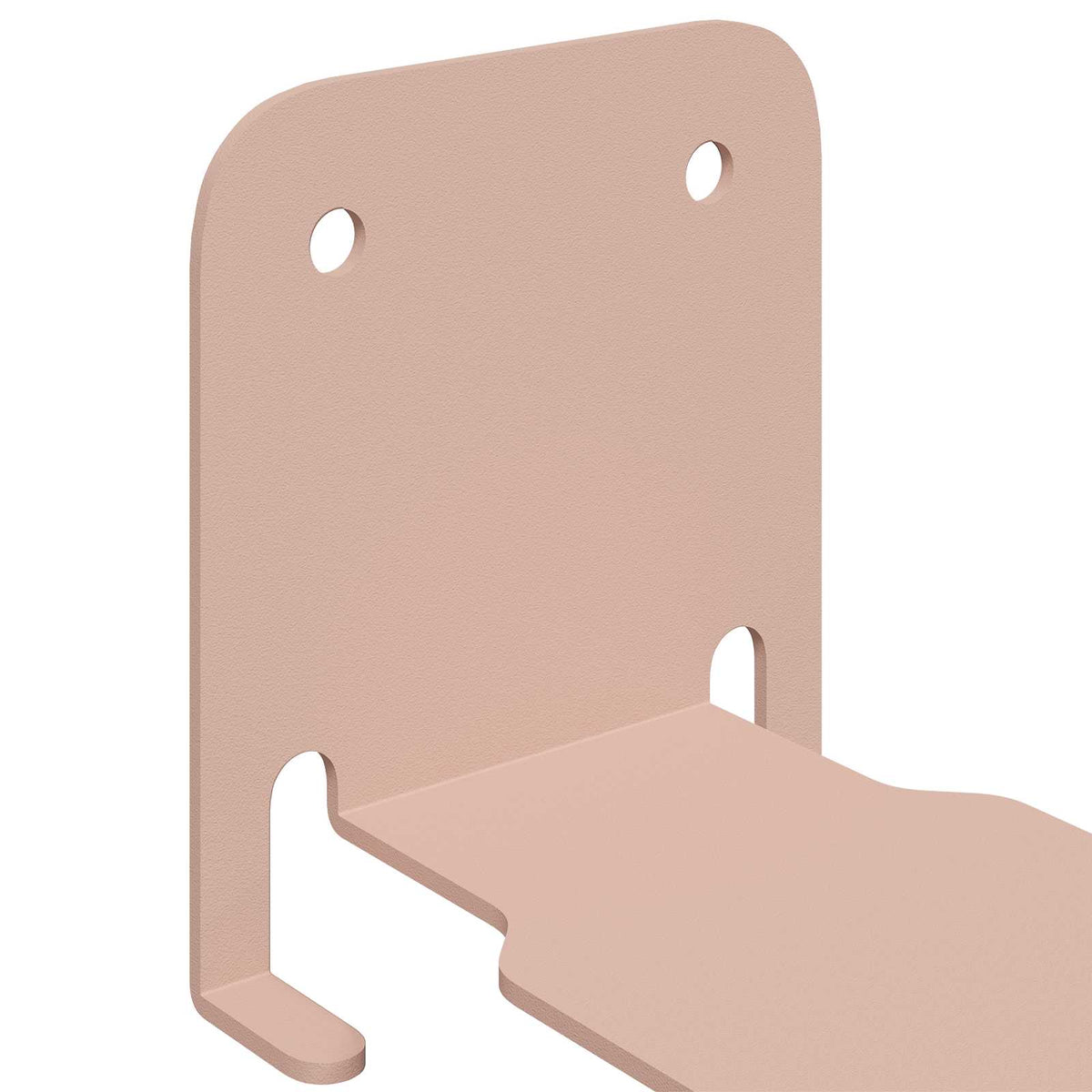 Lebdeća polica s policom 24 pcs Ružičasta 6 x 10,8 x 6,6 cm