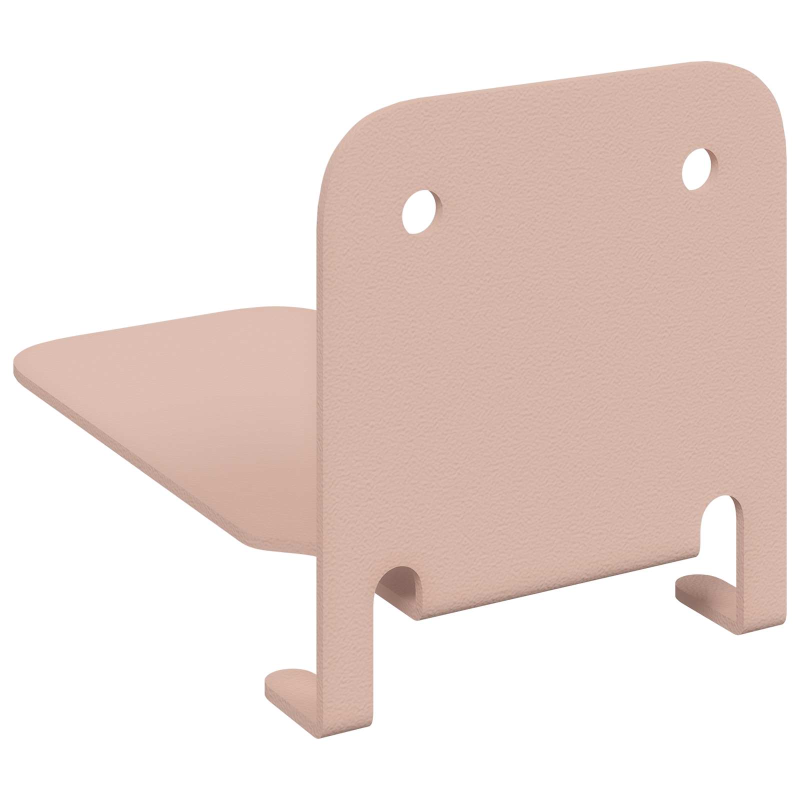 Lebdeća polica s policom 24 pcs Ružičasta 6 x 10,8 x 6,6 cm