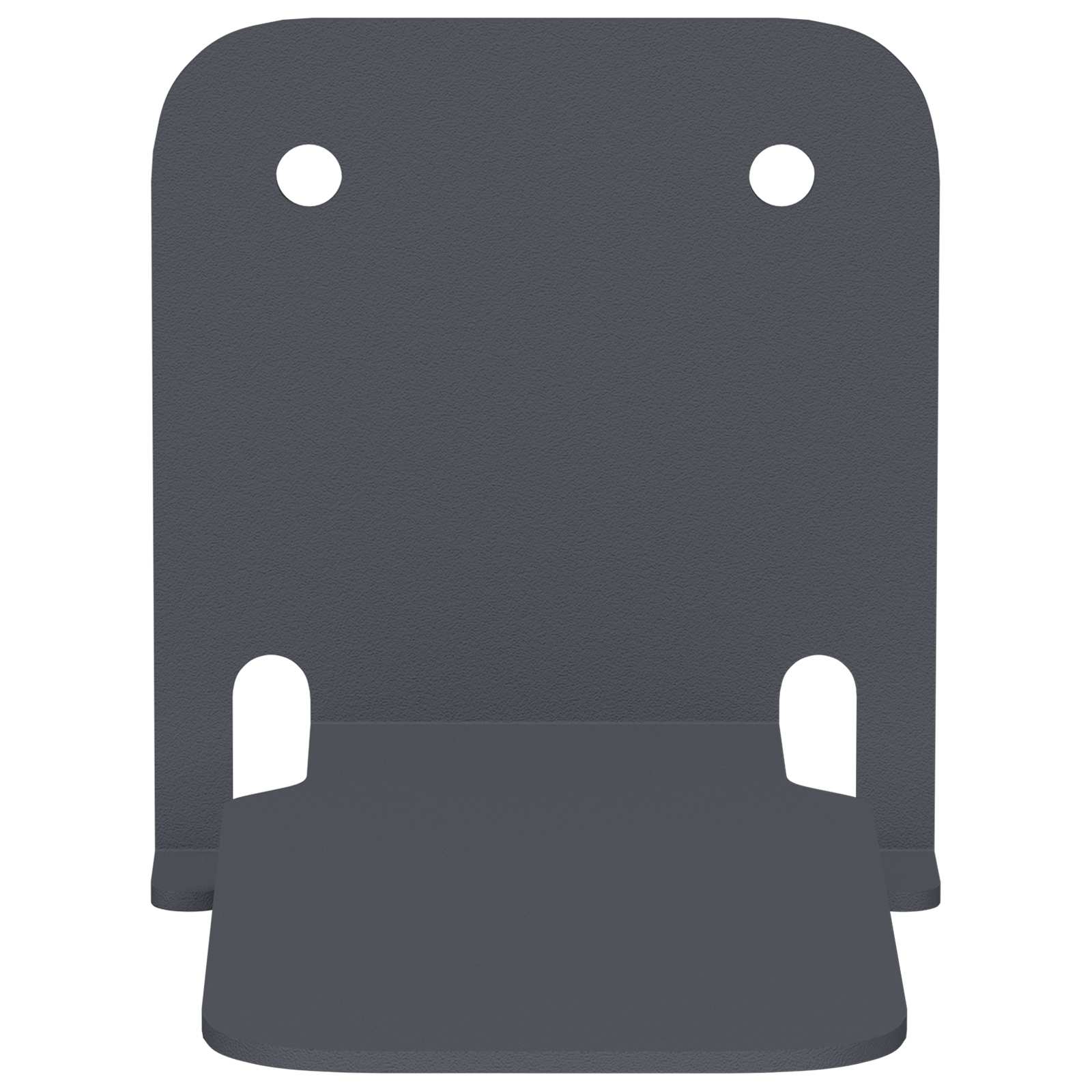 Lebdeća polica s policom Zidne 4 pcs Antracit 6 x 10,8 x 6,6 cm