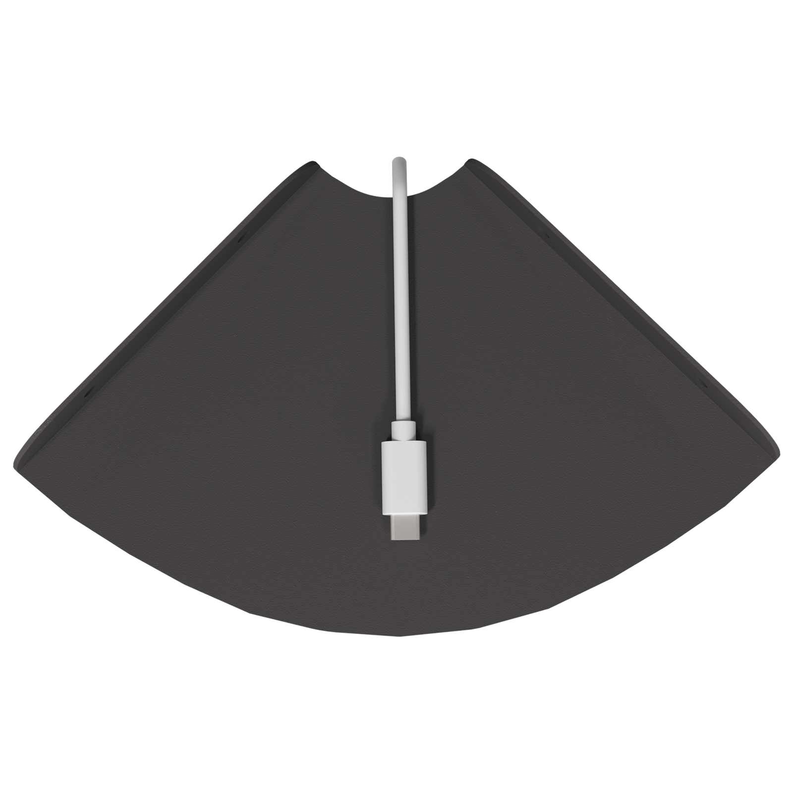 Lebdeća polica s policom s pohranom 4 pcs Crna 15 x 15 x 2 cm