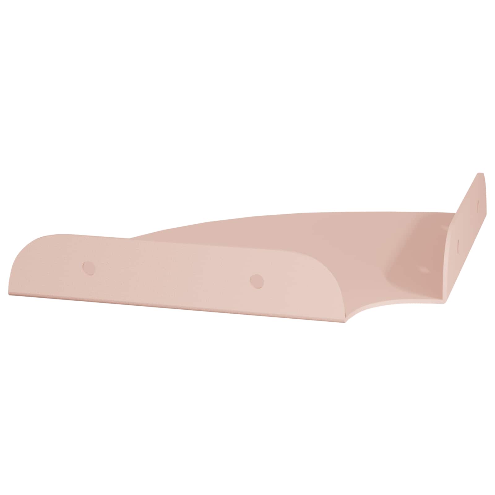 Lebdeća polica s policom 2 pcs Ružičasta 15 x 15 x 2 cm