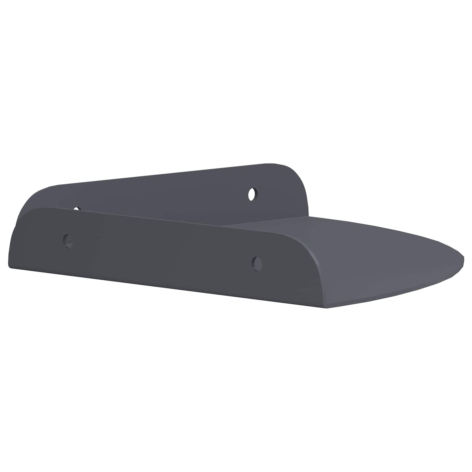 Lebdeća polica s policom 2 pcs Antracit 18 x 18 x 2 cm