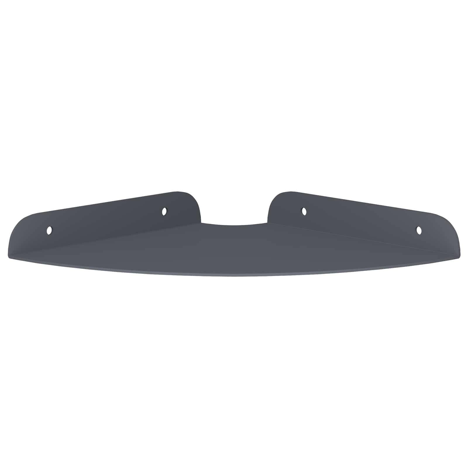 Lebdeća polica s policom 4 pcs Antracit 18 x 18 x 2 cm
