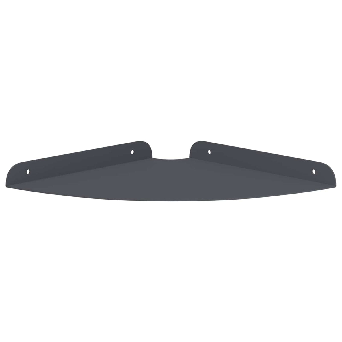 Lebdeća polica s policom 2 pcs Antracit 24 x 24 x 2 cm