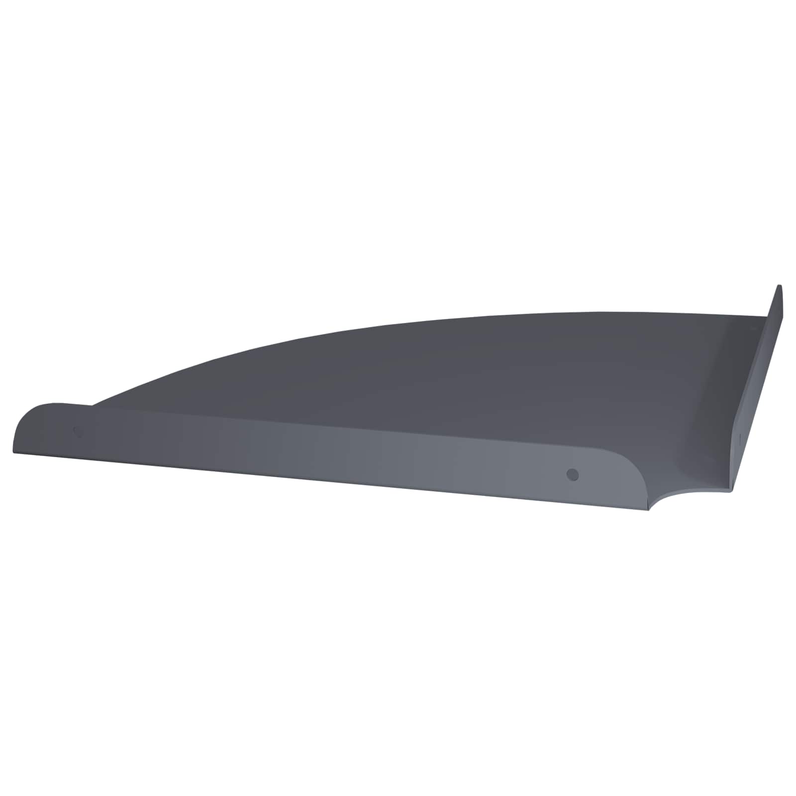 Lebdeća polica s policom 2 pcs Antracit 30 x 30 x 2 cm