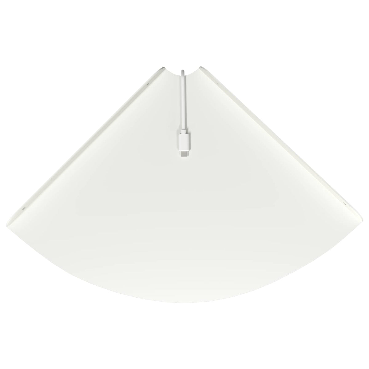 Lebdeća polica s policom s pohranom 4 pcs Bijeli 30 x 30 x 2 cm