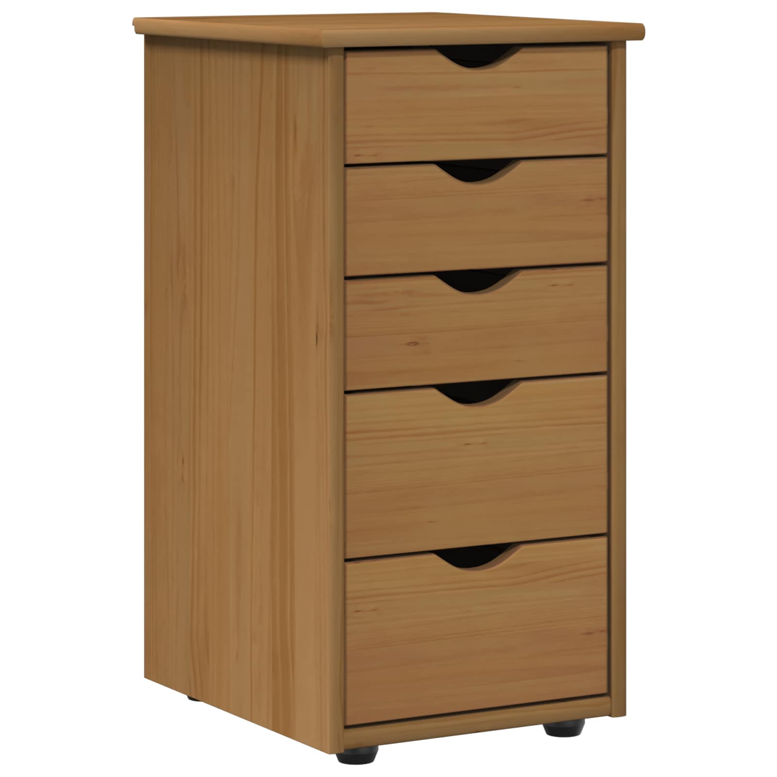 Cabinet Medeno smeđa 34 x 39 x 61,5 cm Čvrsto borovo drvo