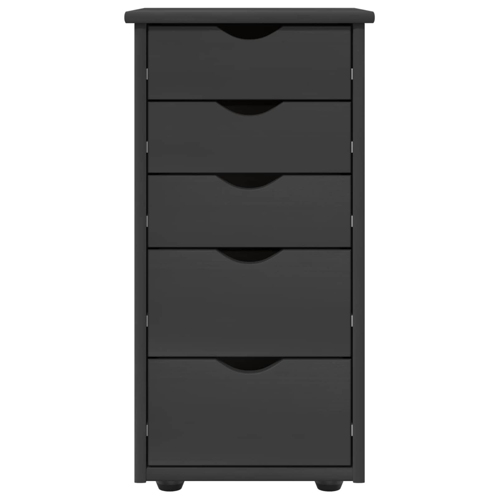 Cabinet Siva 34 x 39 x 61,5 cm Čvrsto borovo drvo