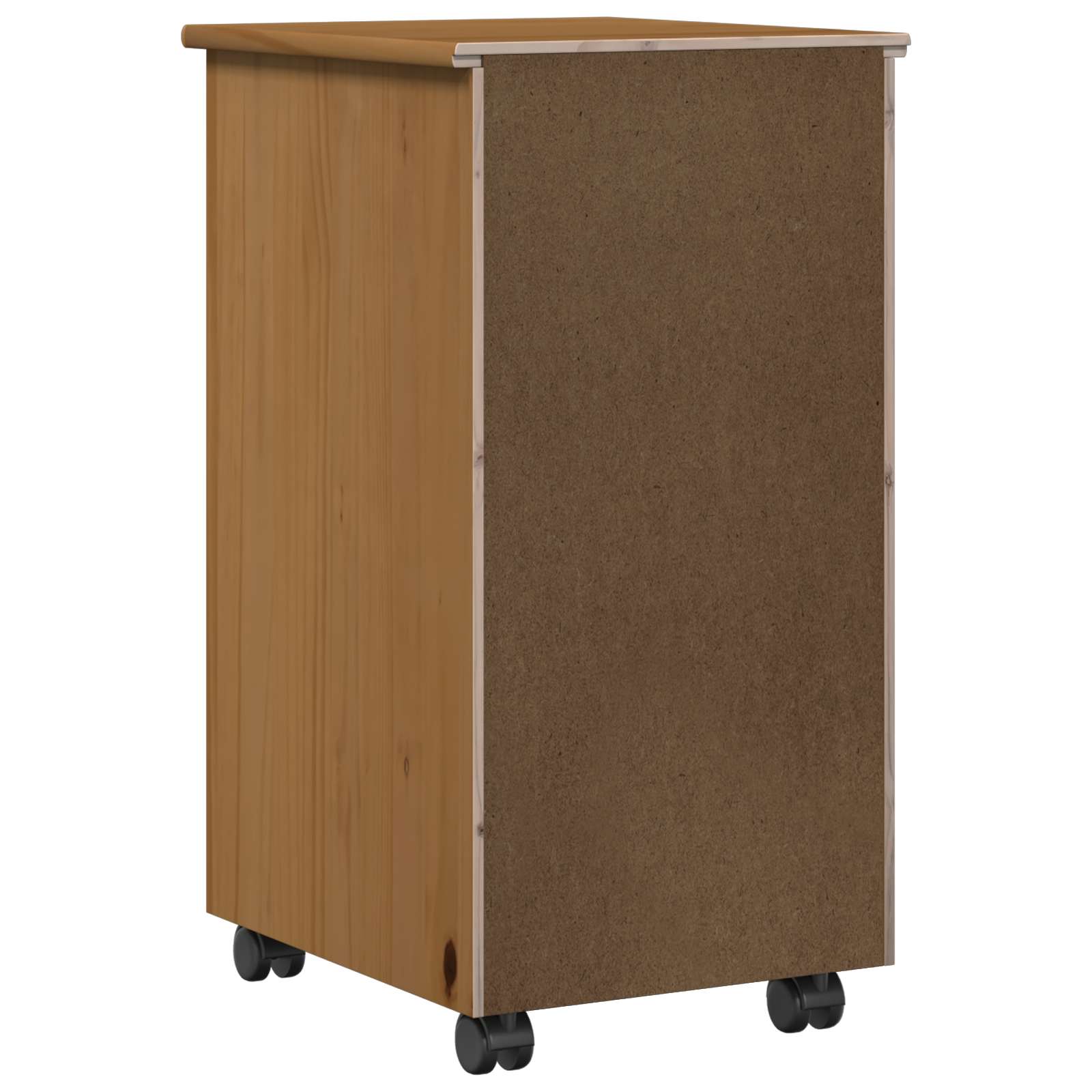 Mobilni ormar Medeno Smeđa 34 x 39 x 65,5 cm Masivna borovina