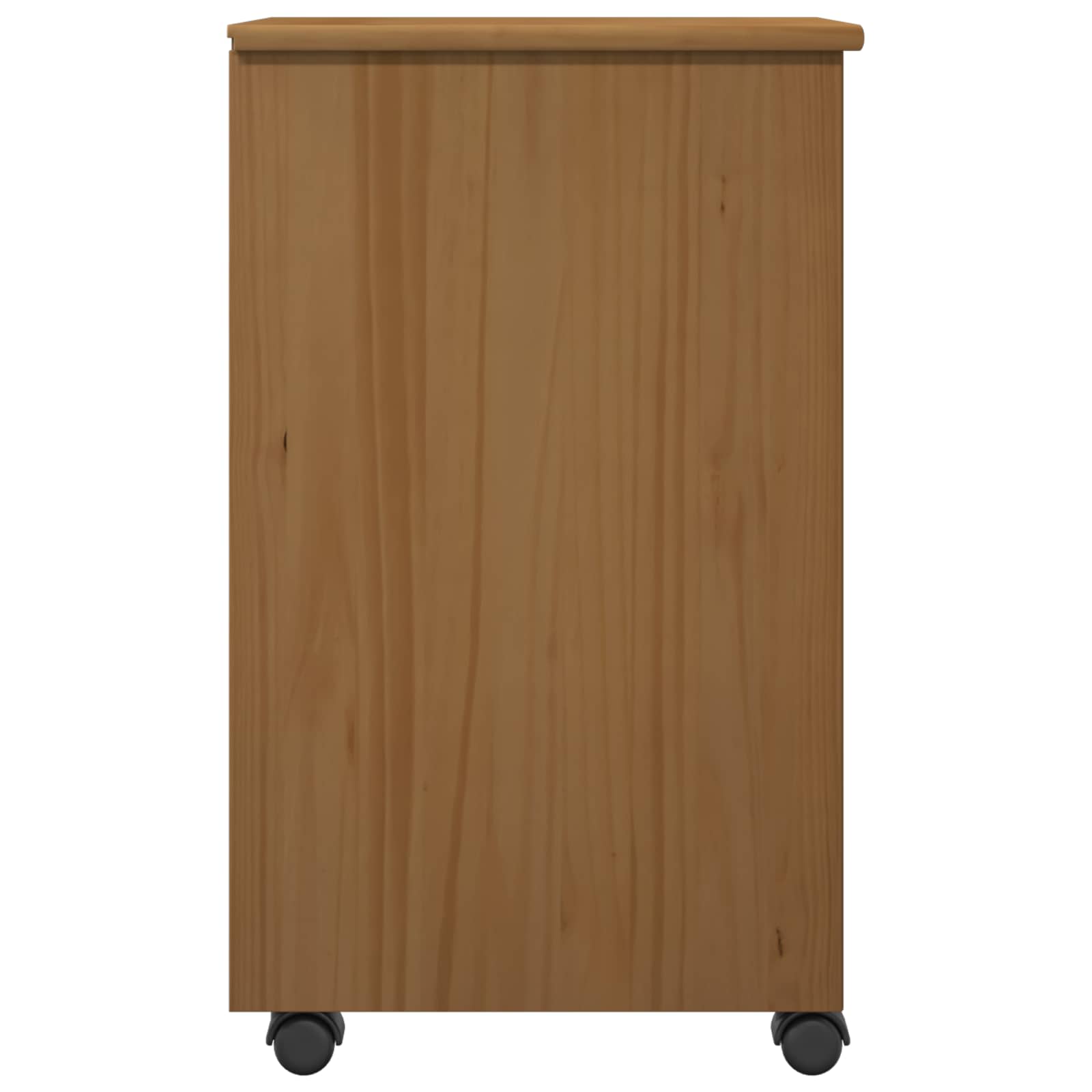 Mobilni ormar Medeno Smeđa 34 x 39 x 65,5 cm Masivna borovina