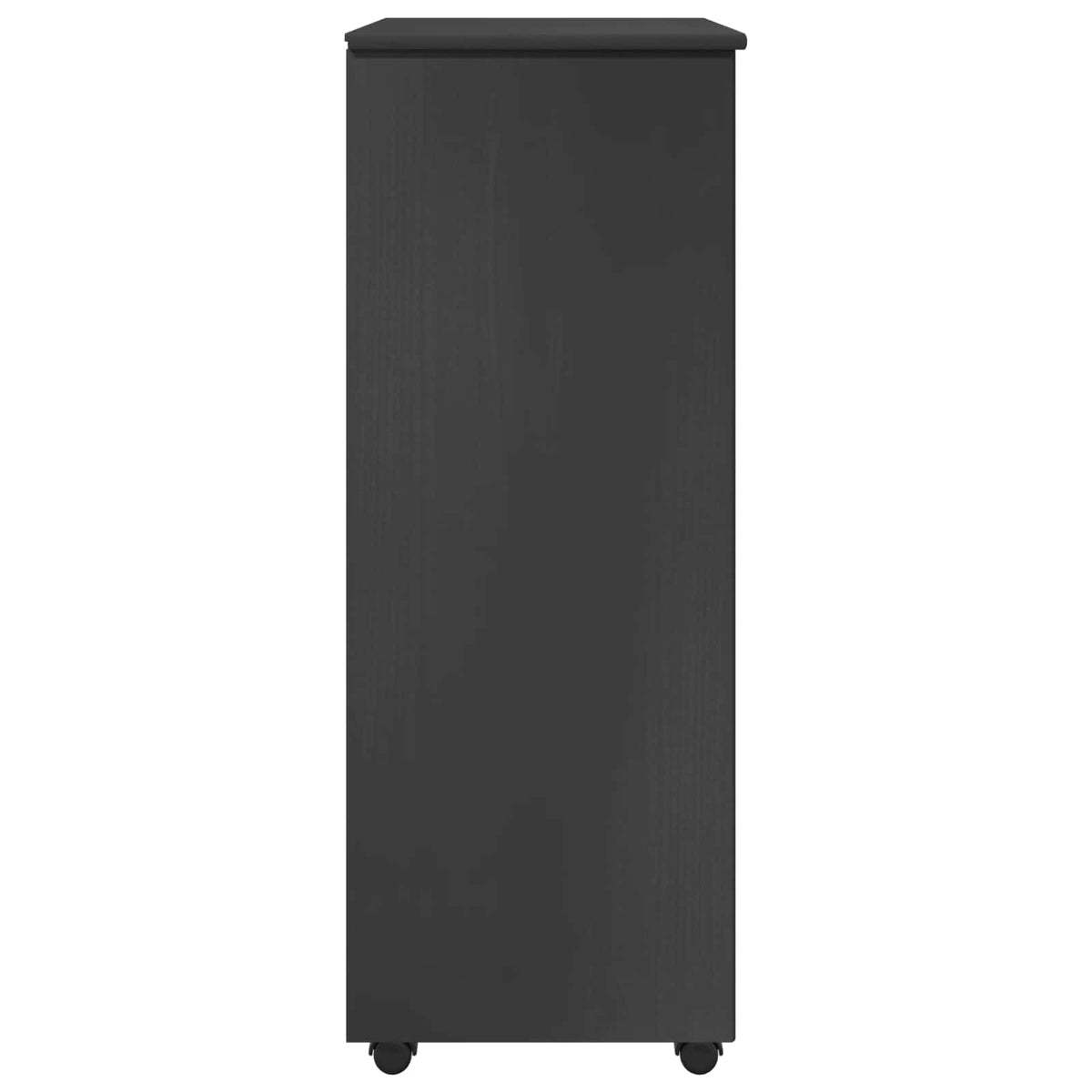 Mobilni ormar Siva 53 x 39 x 103 cm Čvrsto borovo drvo