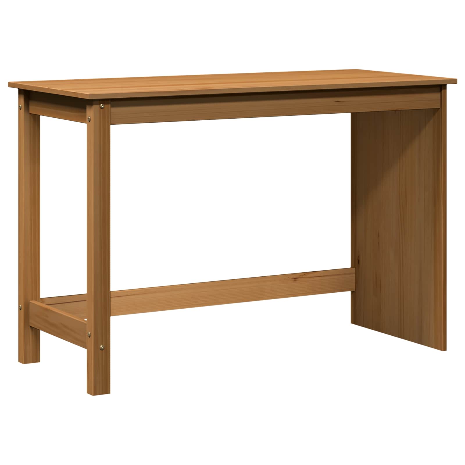 Stol Medeno smeđa 112 x 50 x 75 cm Čvrsto borovo drvo