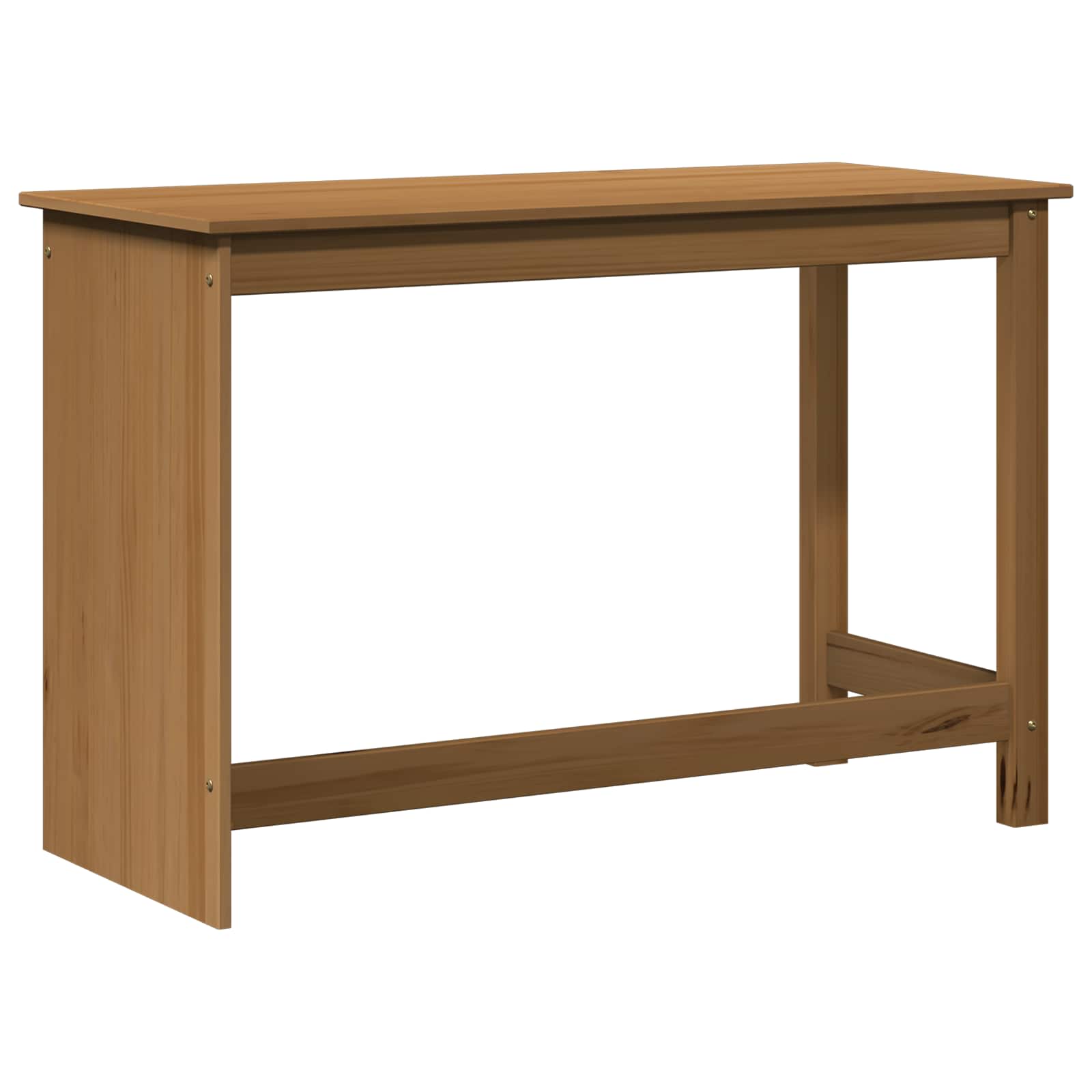 Stol Medeno smeđa 112 x 50 x 75 cm Čvrsto borovo drvo