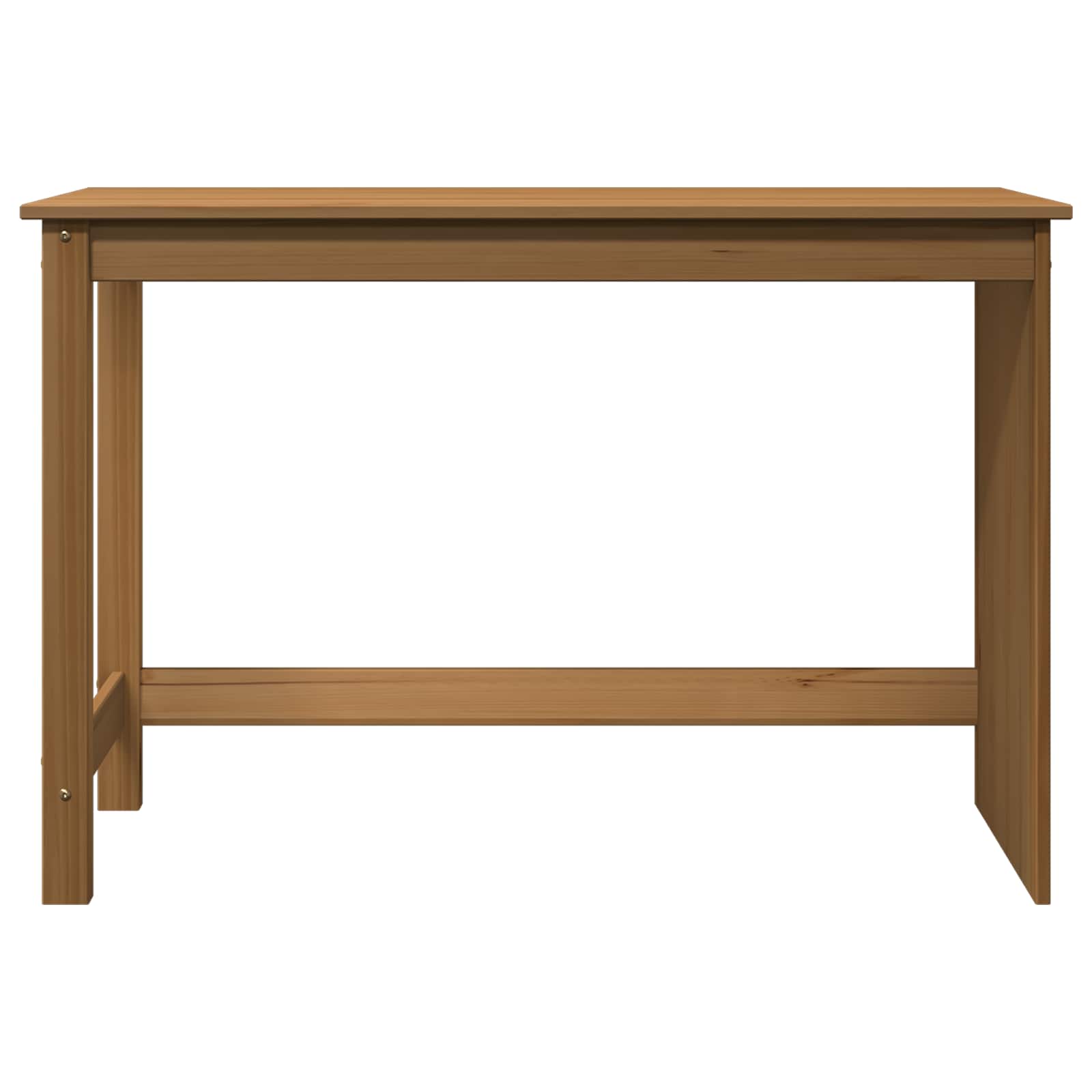 Stol Medeno smeđa 112 x 50 x 75 cm Čvrsto borovo drvo