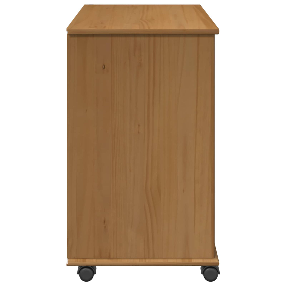 Mobilni ormar s kotačem Medeno smeđa 63,5 x 39 x 65,5 cm