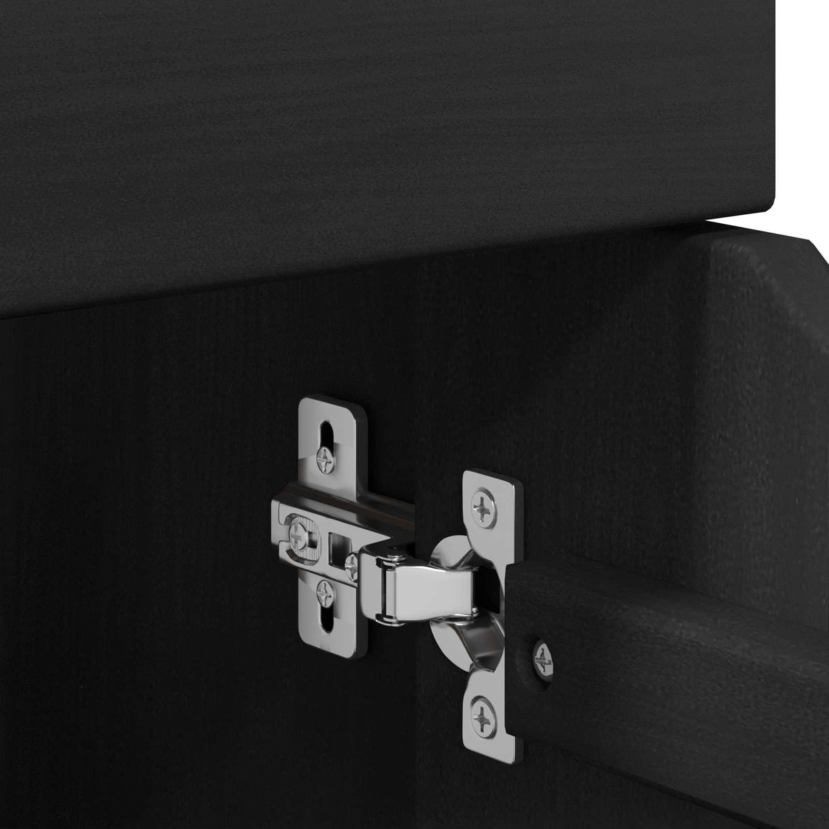 Mobilni ormar Crna 63,5 x 39 x 65,5 cm Čvrsto borovo drvo