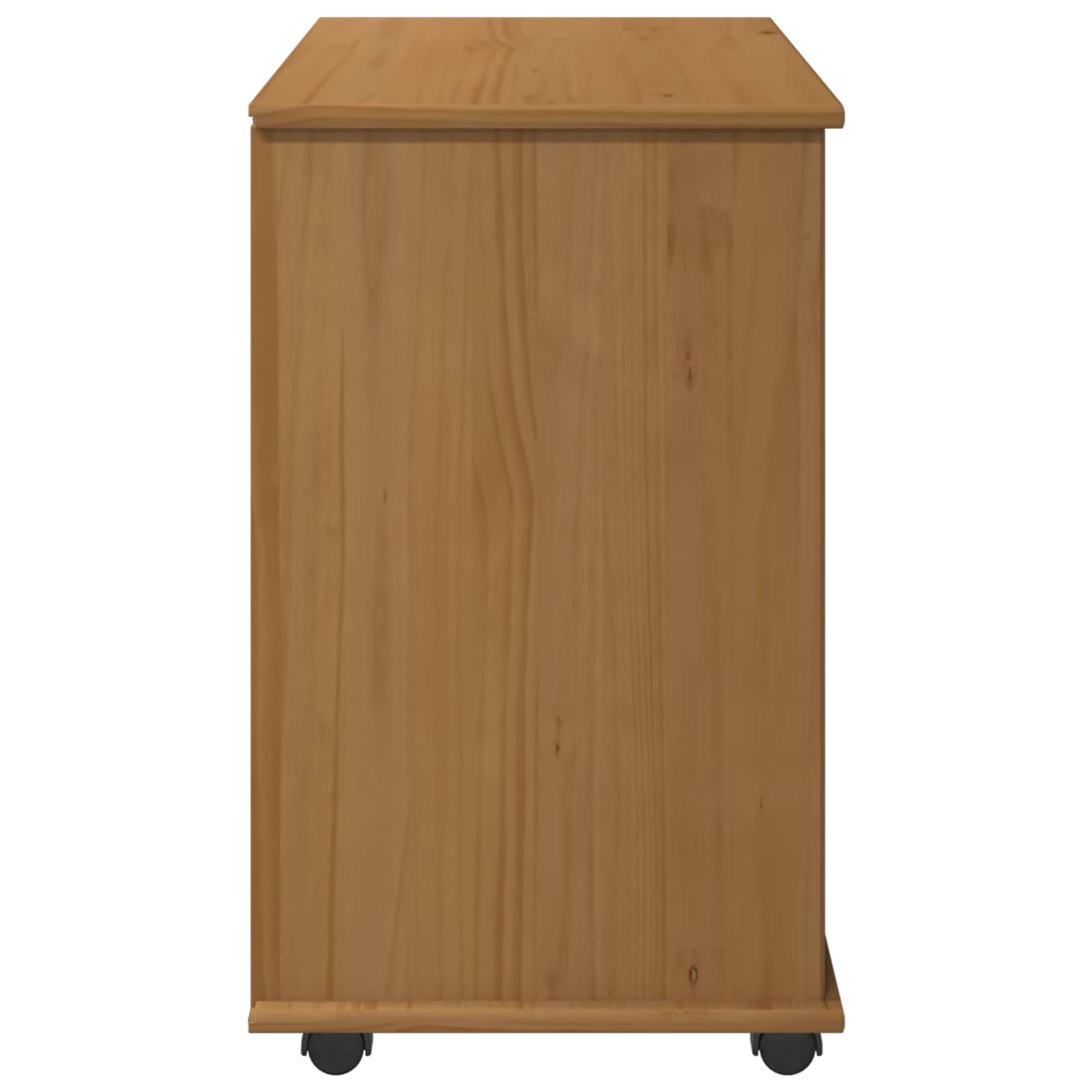 Mobilni ormar s kotačem Medeno smeđa 63,5 x 39 x 65,5 cm