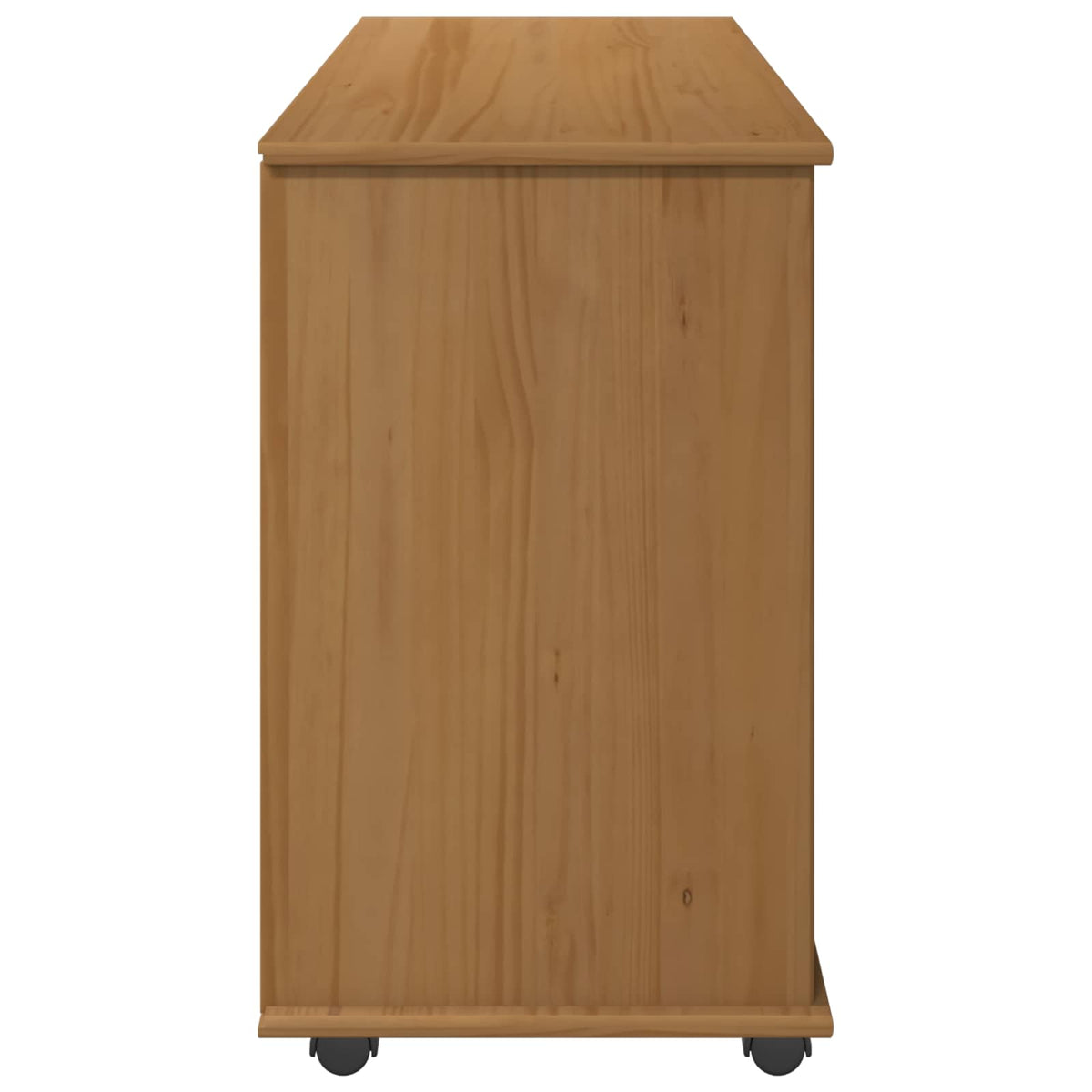Mobilni ormar s kotačem Medeno smeđa 100 x 39 x 65,5 cm