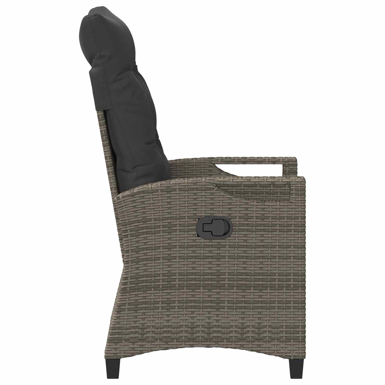Vrtna stolica 2 pcs Siva i tamno siva 56 x 60 x 112 cm
