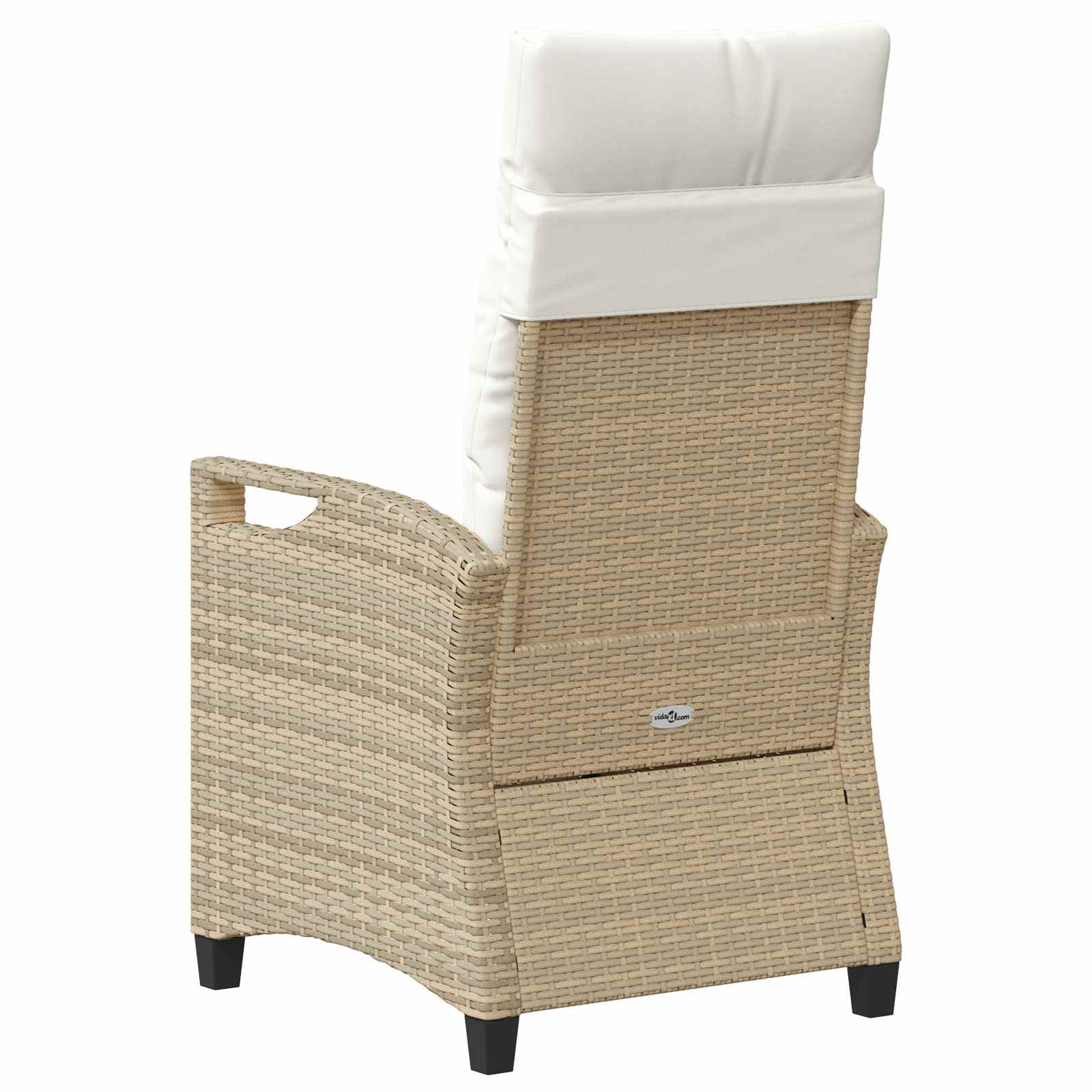 Vrtna stolica 2 pcs Bež i krema 56 x 60 x 112 cm