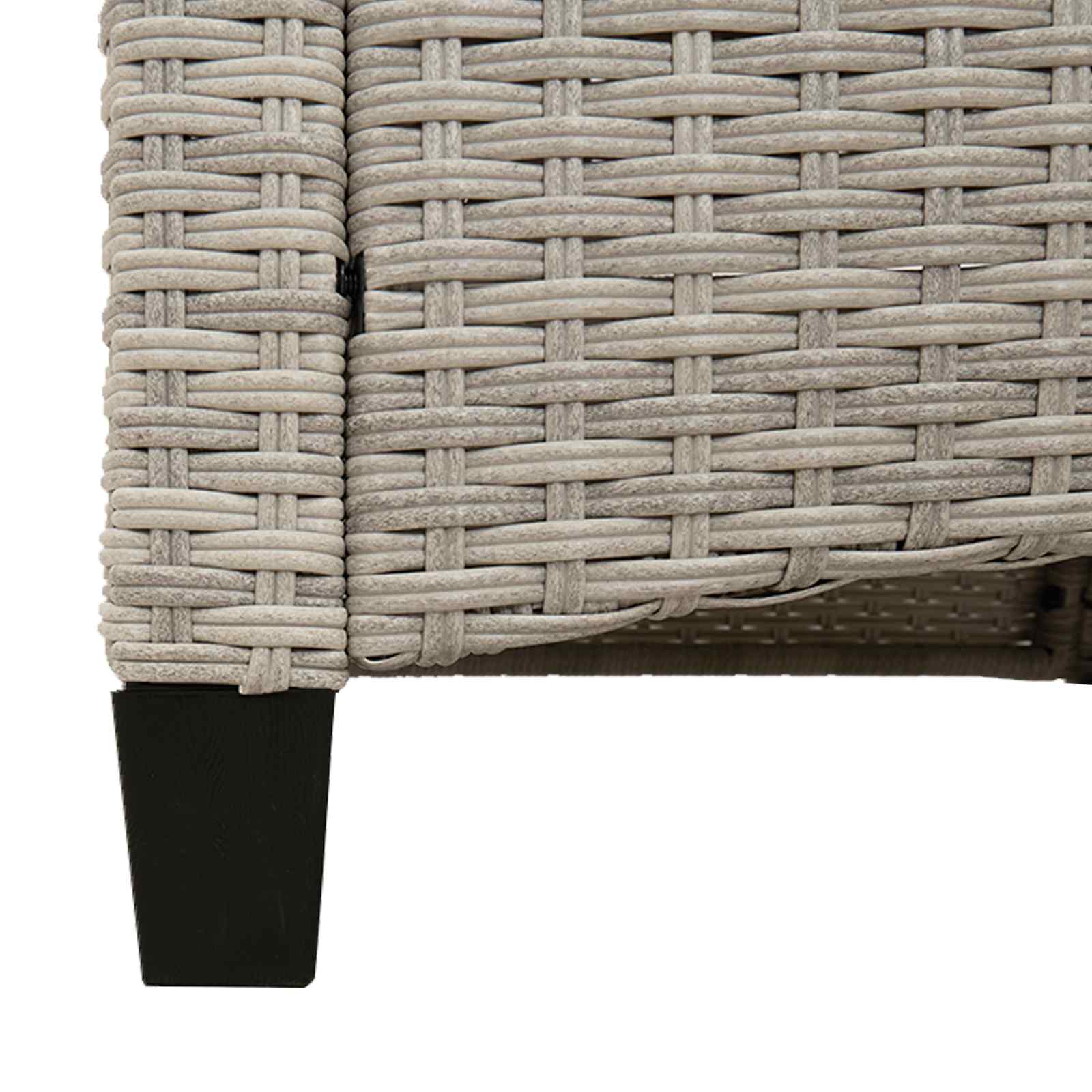Vrtna klupa s jastukom 105 x 60 x 112 cm čelik
