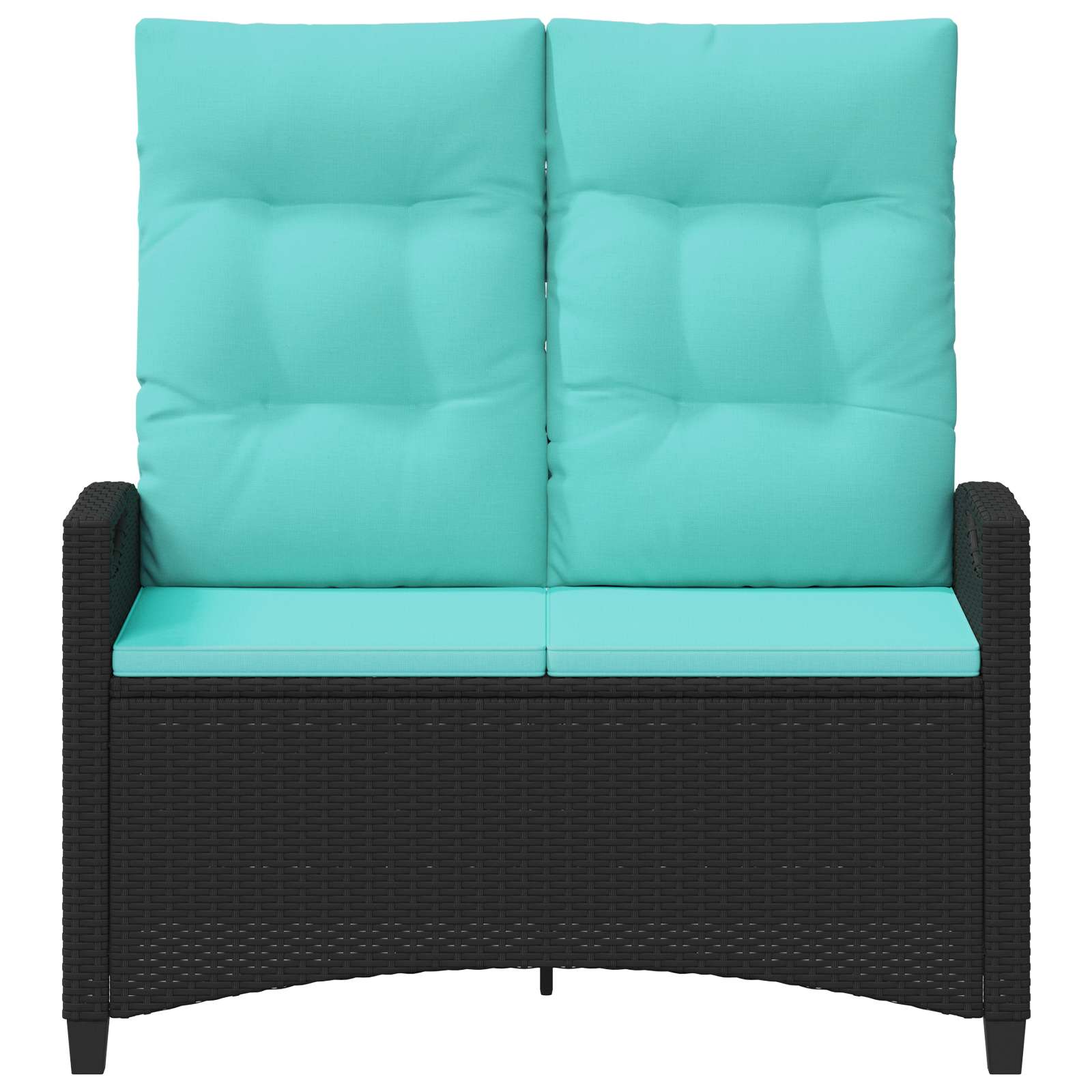 Vrtna klupa s jastukom 105 x 60 x 112 cm čelik