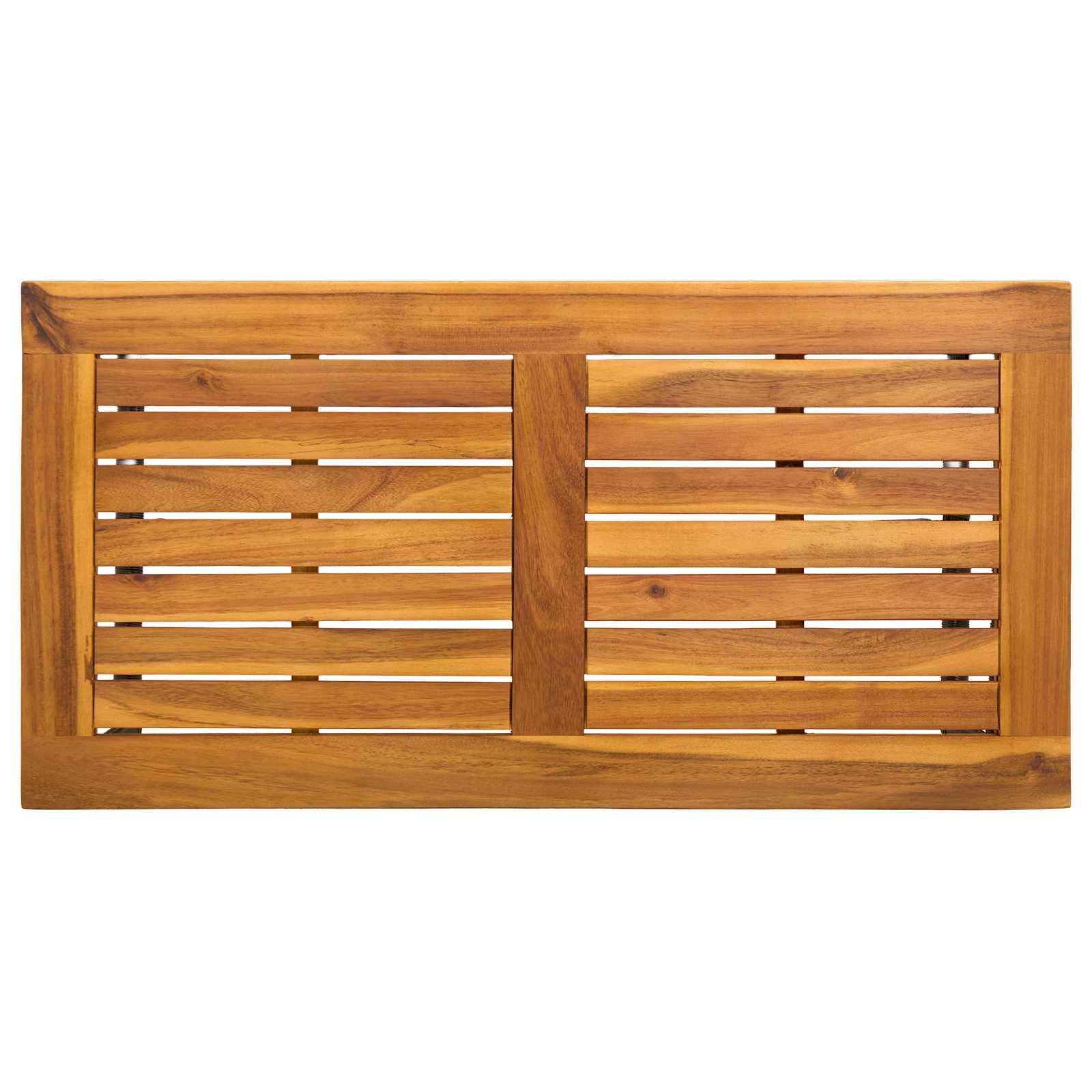 Set vanjskog namještaja 4 pcs Prirodna i krema bijela