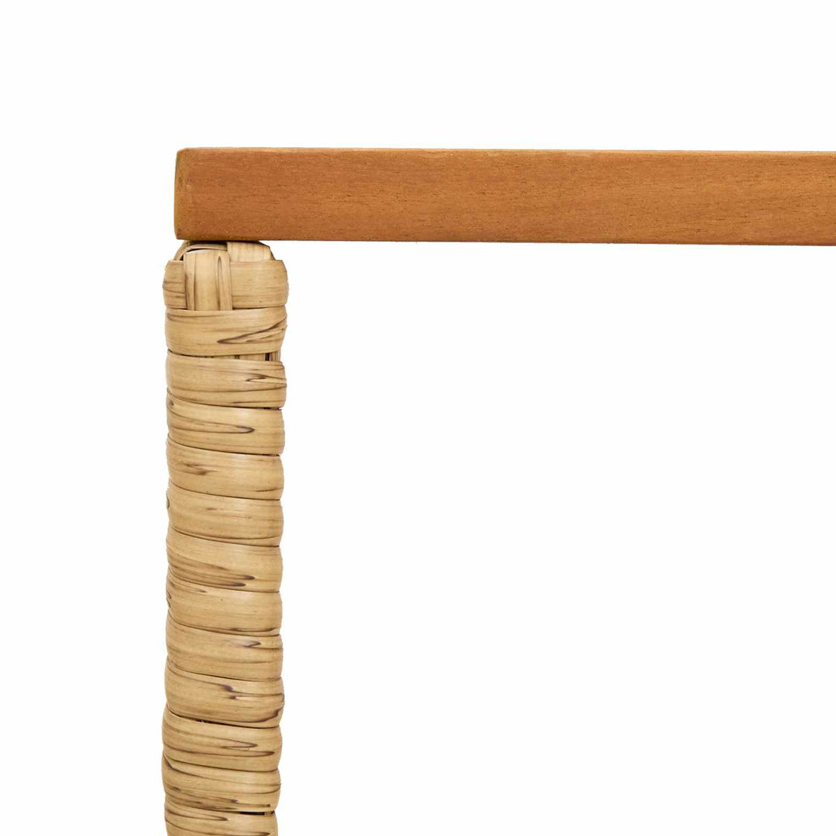 Vanjski stol Prirodna 80 x 40 x 40 cm Čelik i Poli Ratan