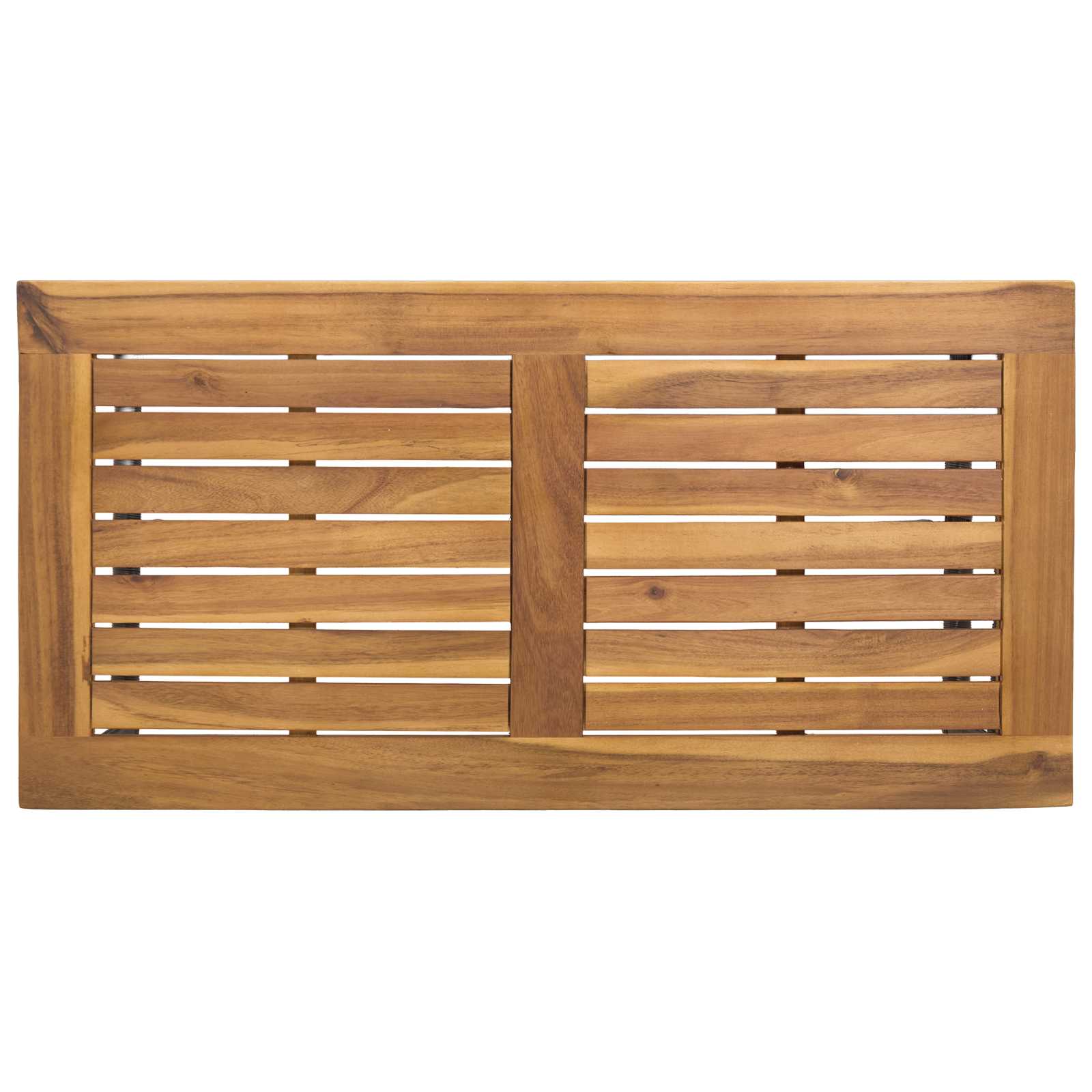 Vanjski stol Siva i smeđa 80 x 40 x 40 cm poliratan