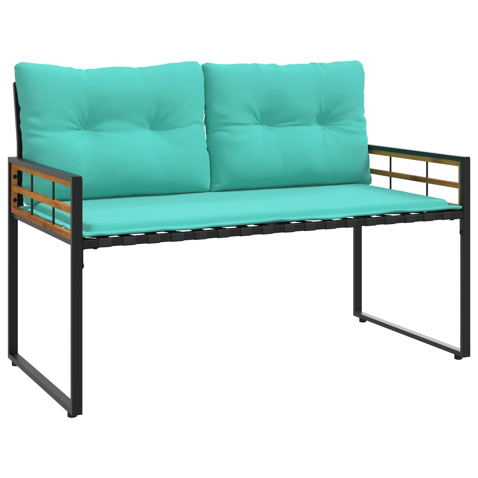Set vanjskog namještaja s jastukom 4 pcs Tirkizna
