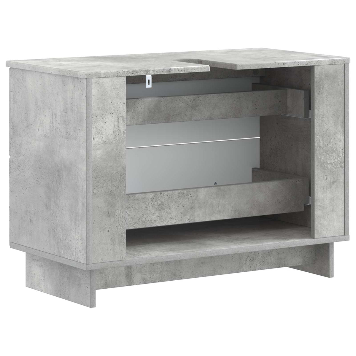 Kupaonski ormarić za sudoper EDE Betonska siva 82 x 41 x 59 cm