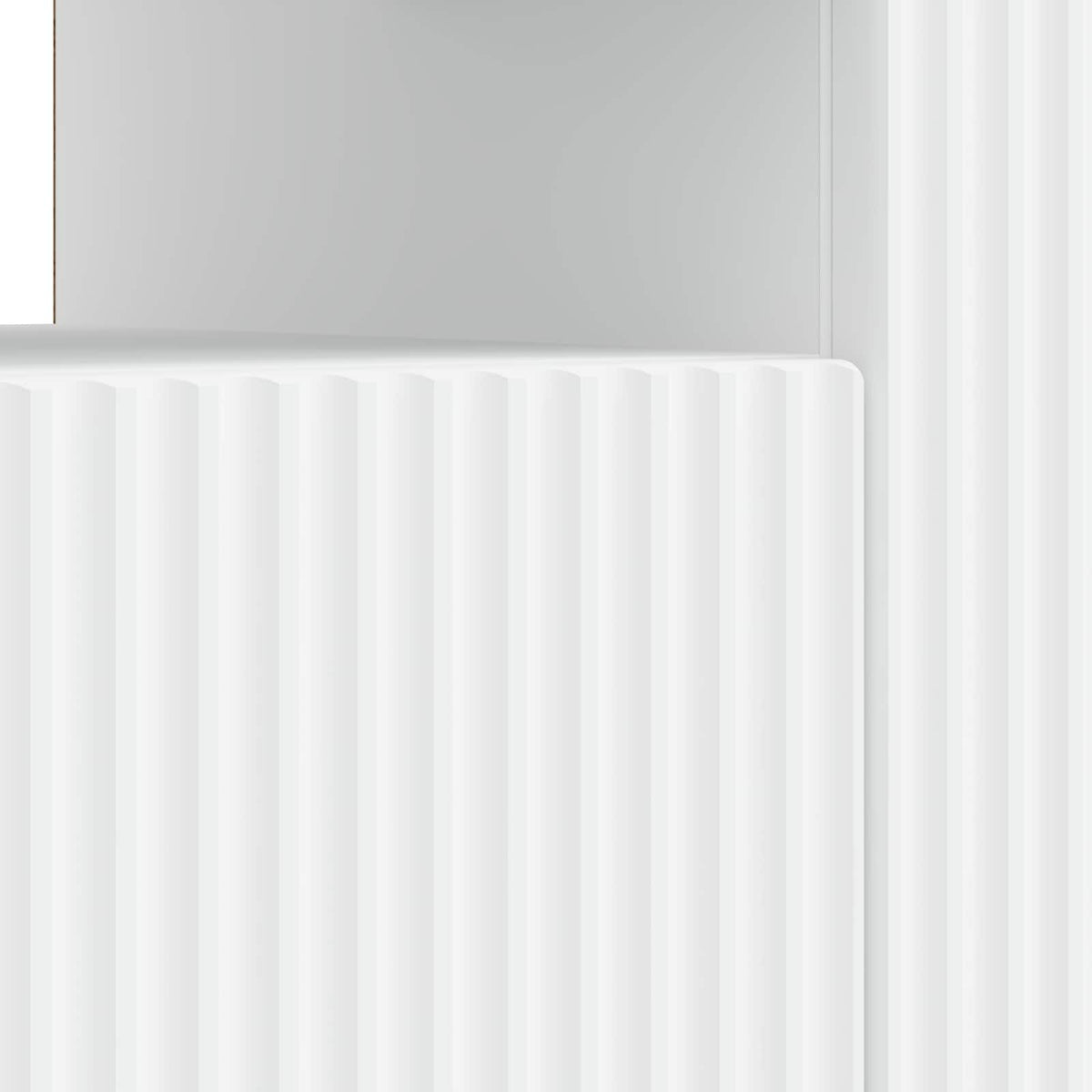 LED TV kabinet Bijela Konstruirano drvo