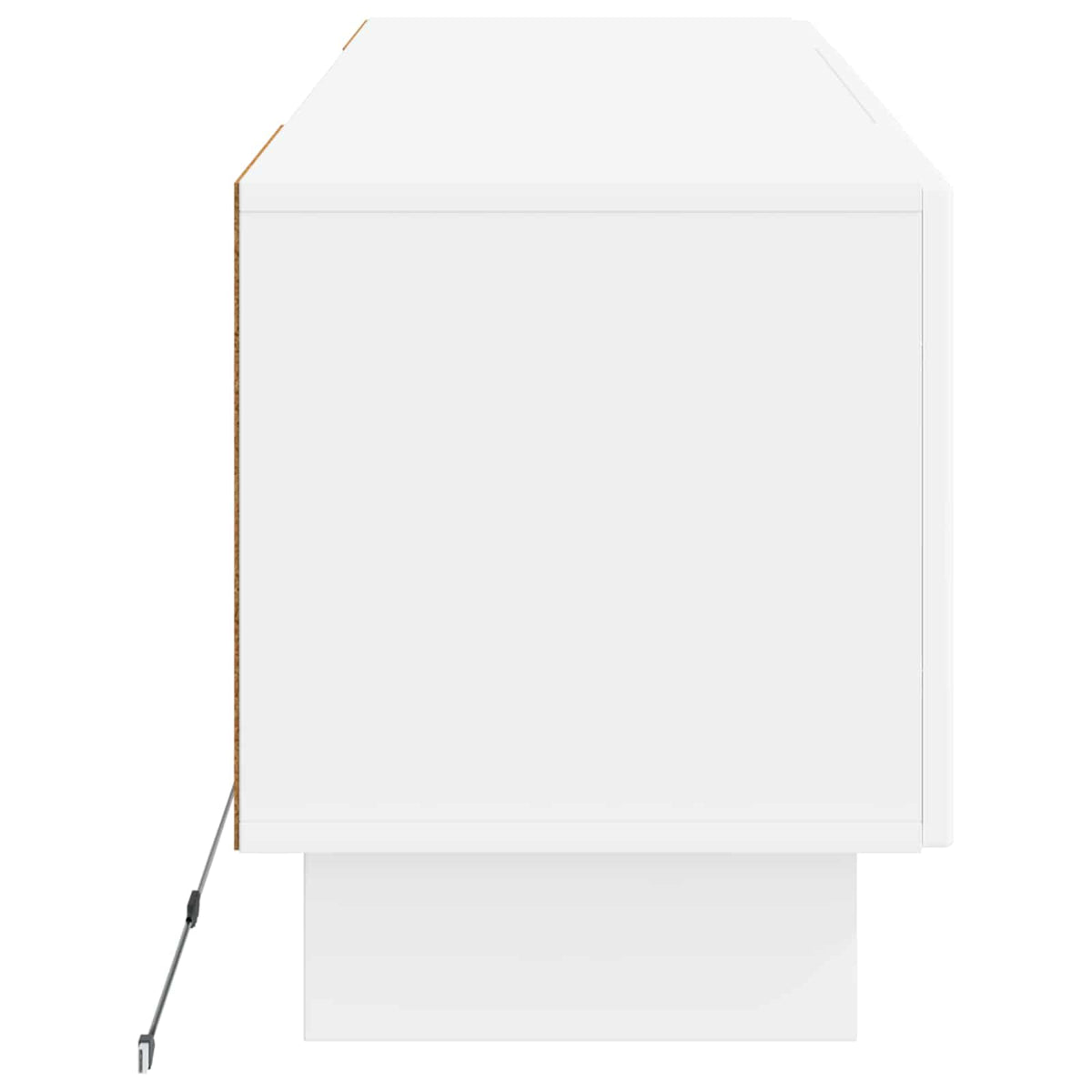 LED TV kabinet Bijela Konstruirano drvo