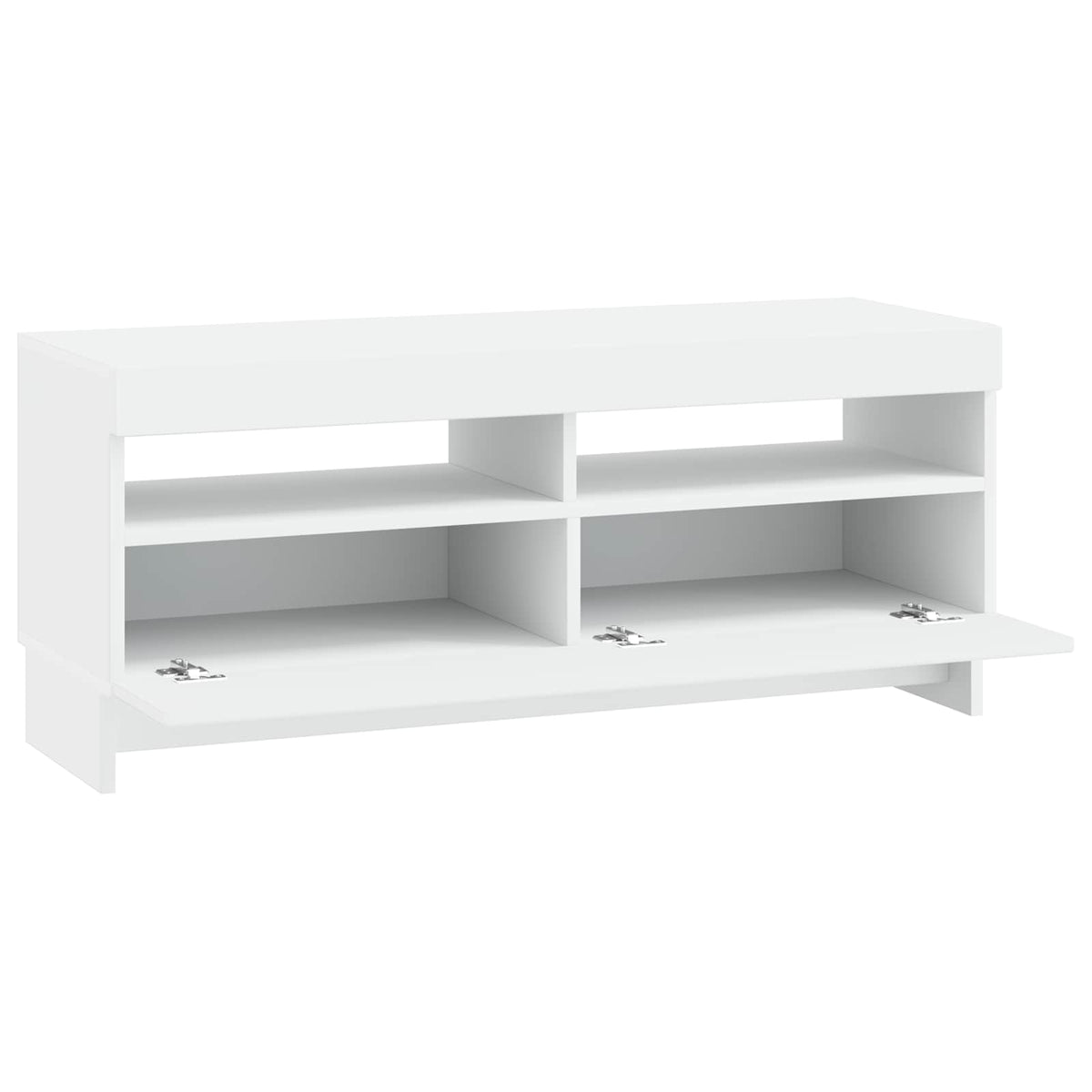 LED TV kabinet Bijela Konstruirano drvo