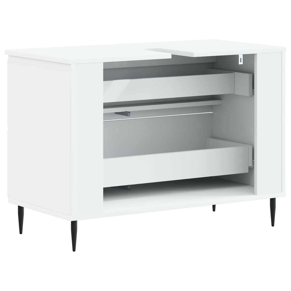 Kupaonski ormarić za sudoper ZWOLLE Bijela 82 x 41 x 58,5 cm