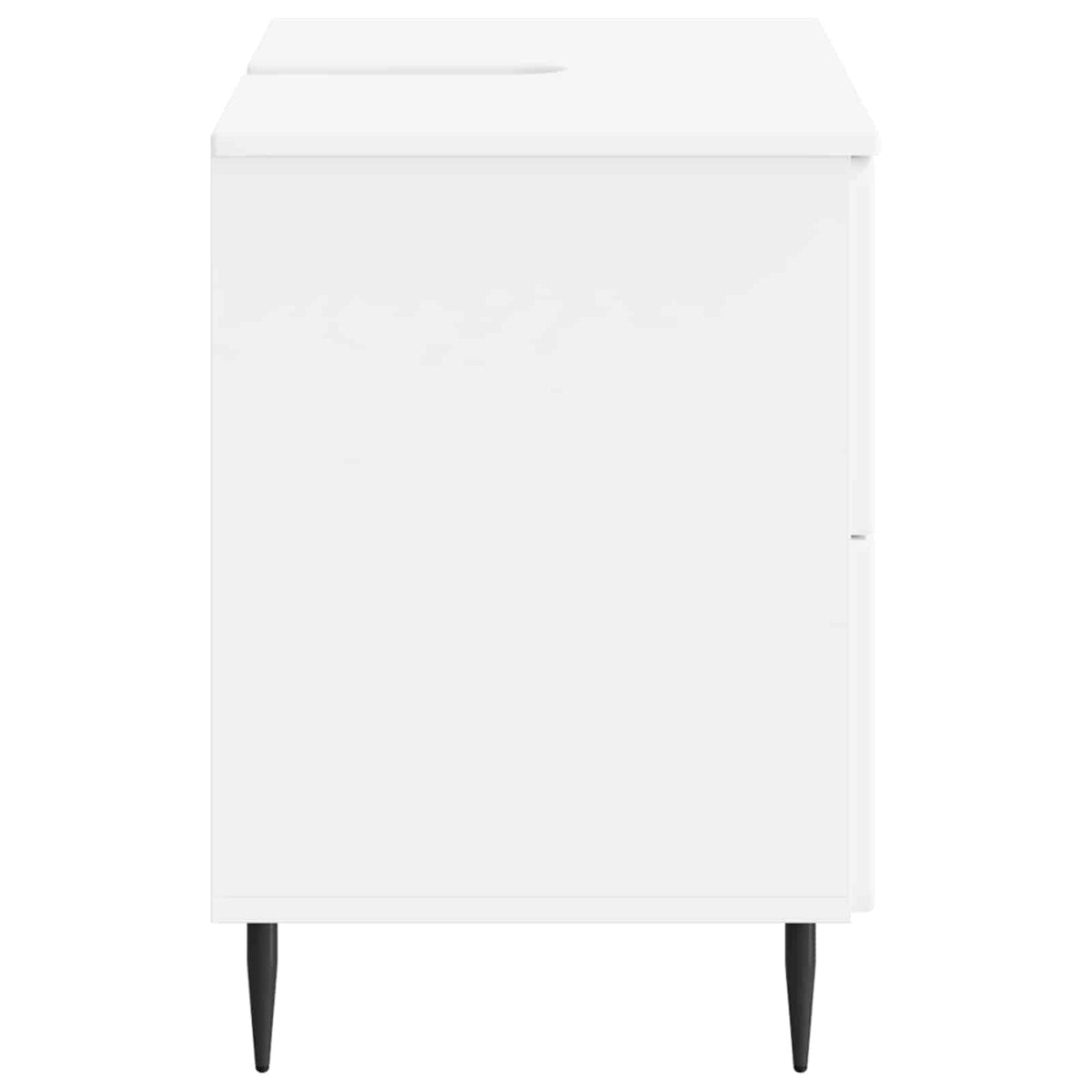 Kupaonski ormarić za sudoper ZWOLLE Bijela 82 x 41 x 58,5 cm