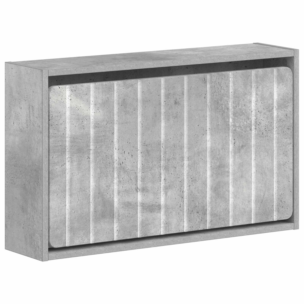 Ormar za cipele na zidu ZWOLLE 71 x 17 x 43 cm Betonska siva