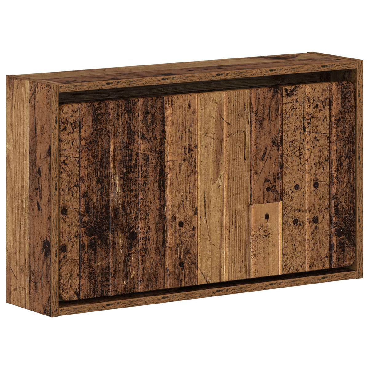 Ormar za cipele na zidu ZWOLLE 71 x 17 x 43 cm Staro drvo