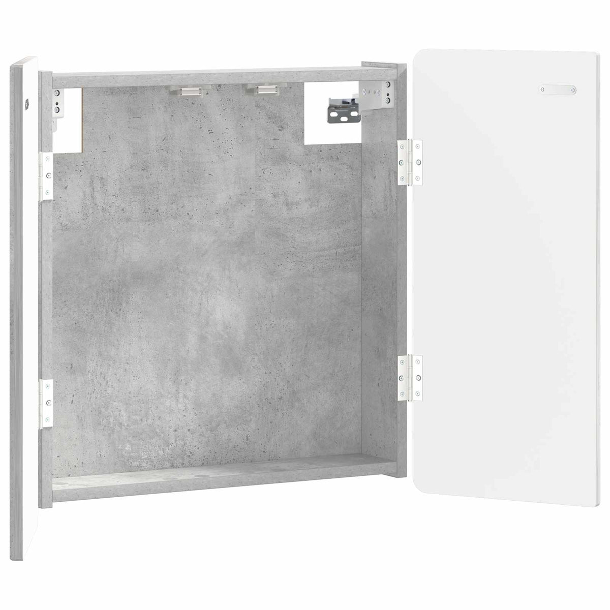 Kabinet za mete ZWOLLE Betonska siva 52,5 x 10,5 x 57,5 cm