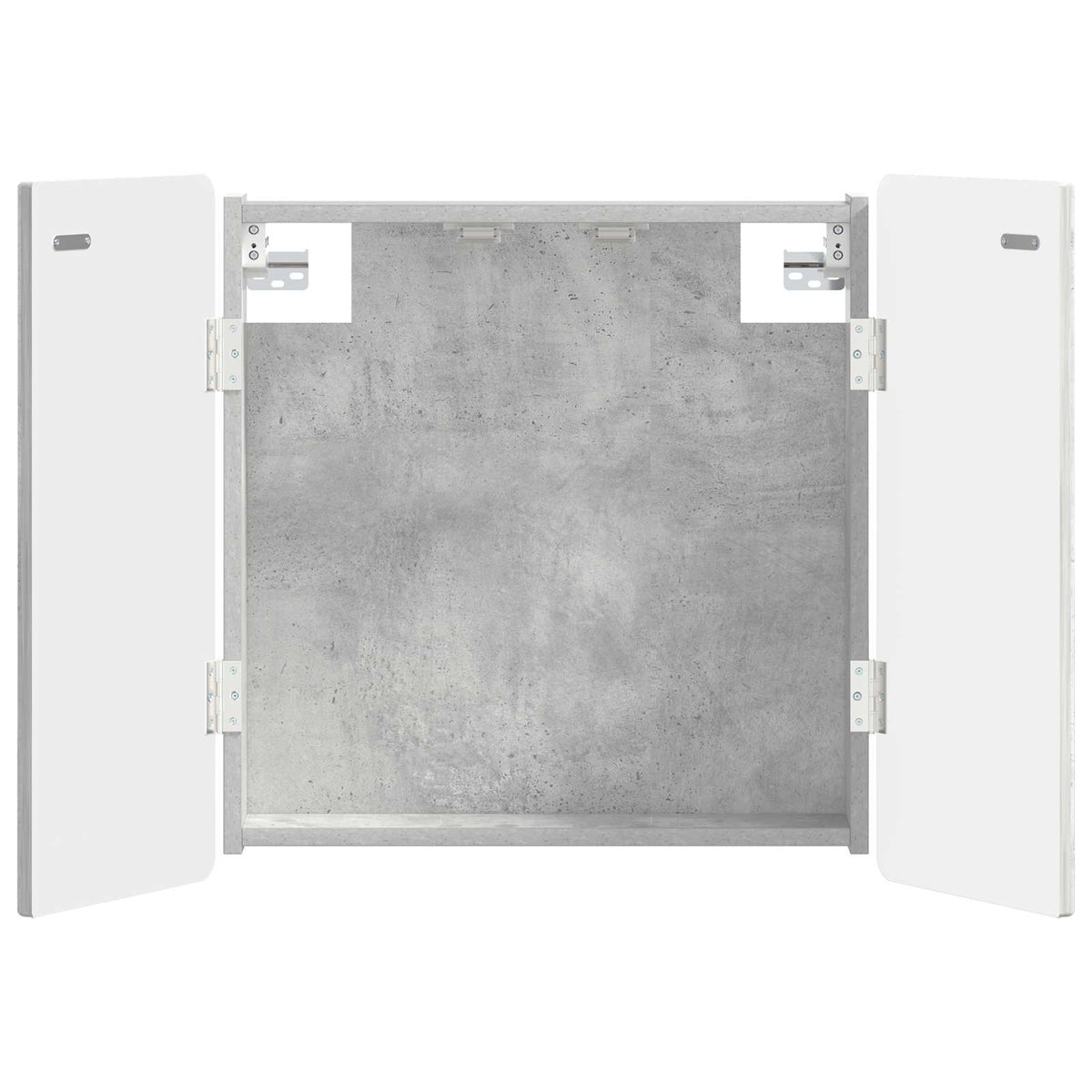 Kabinet za mete ZWOLLE Betonska siva 52,5 x 10,5 x 57,5 cm
